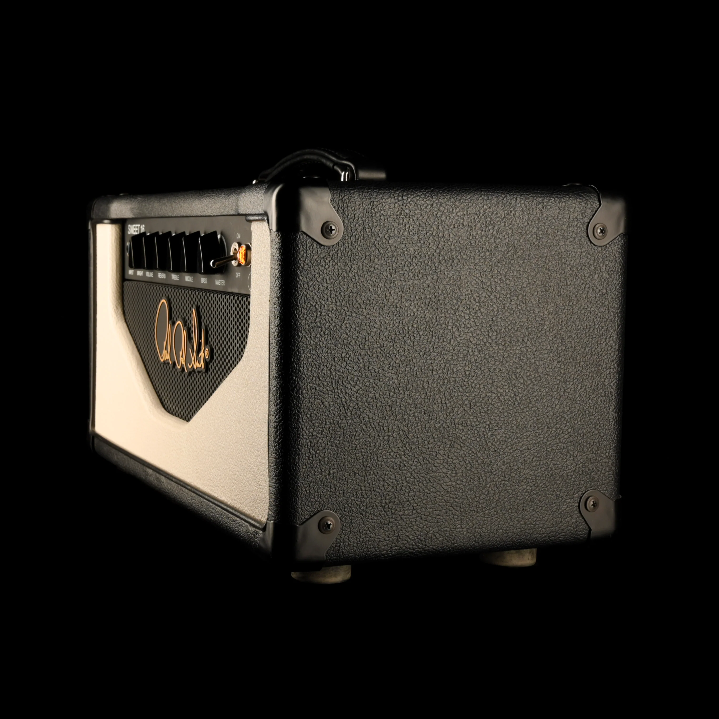 Used PRS Sweet 16 16-Watt Black Guitar Amp Head & Matching PRS 112 Tux Black Guitar Amp Cabinet - Image 6