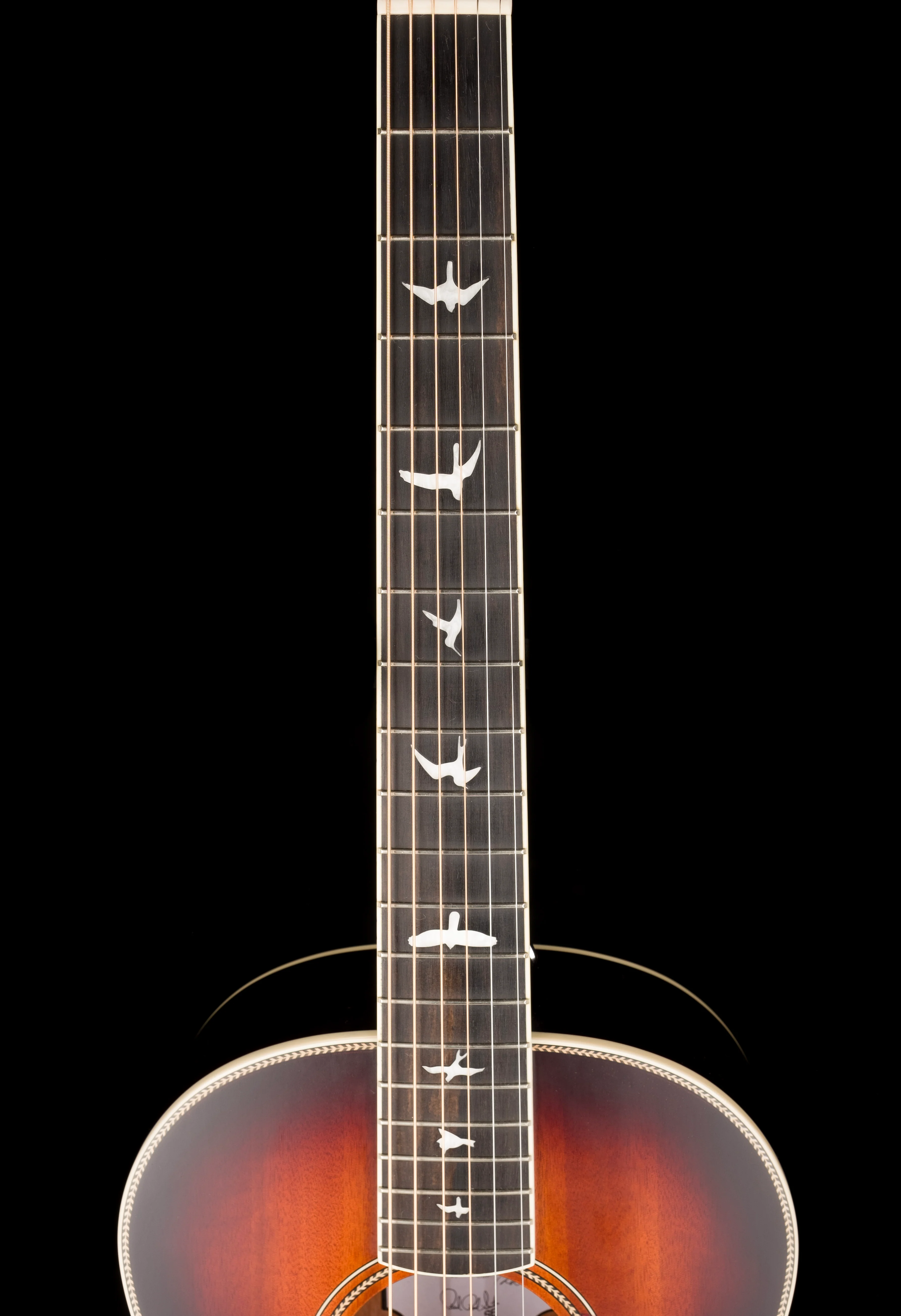 Used PRS SE Tonare P20 Parlor Acoustic Guitar Sunburst with Gig Bag - Image 10