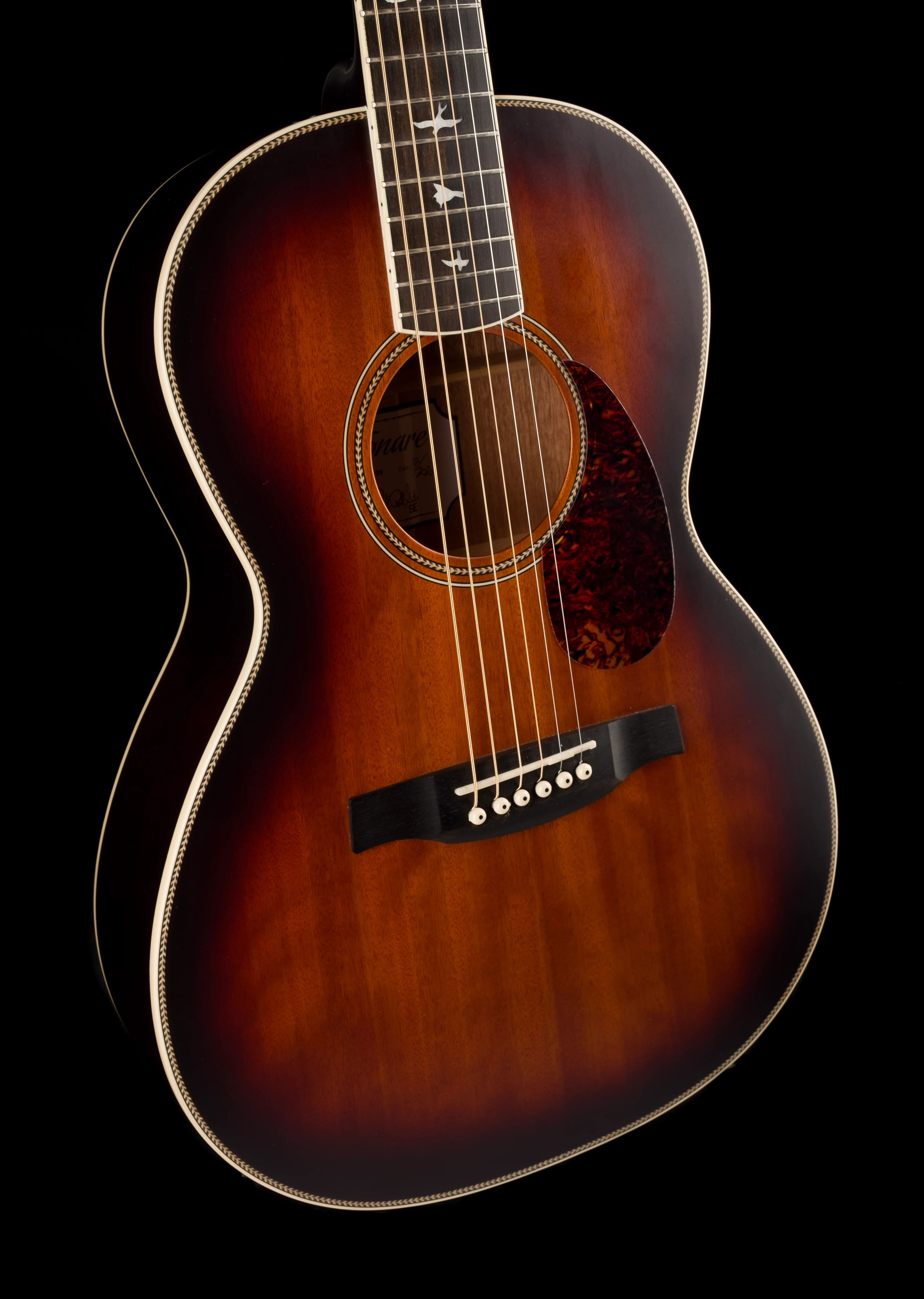 Used PRS SE Tonare P20 Parlor Acoustic Guitar Sunburst with Gig Bag - Image 8