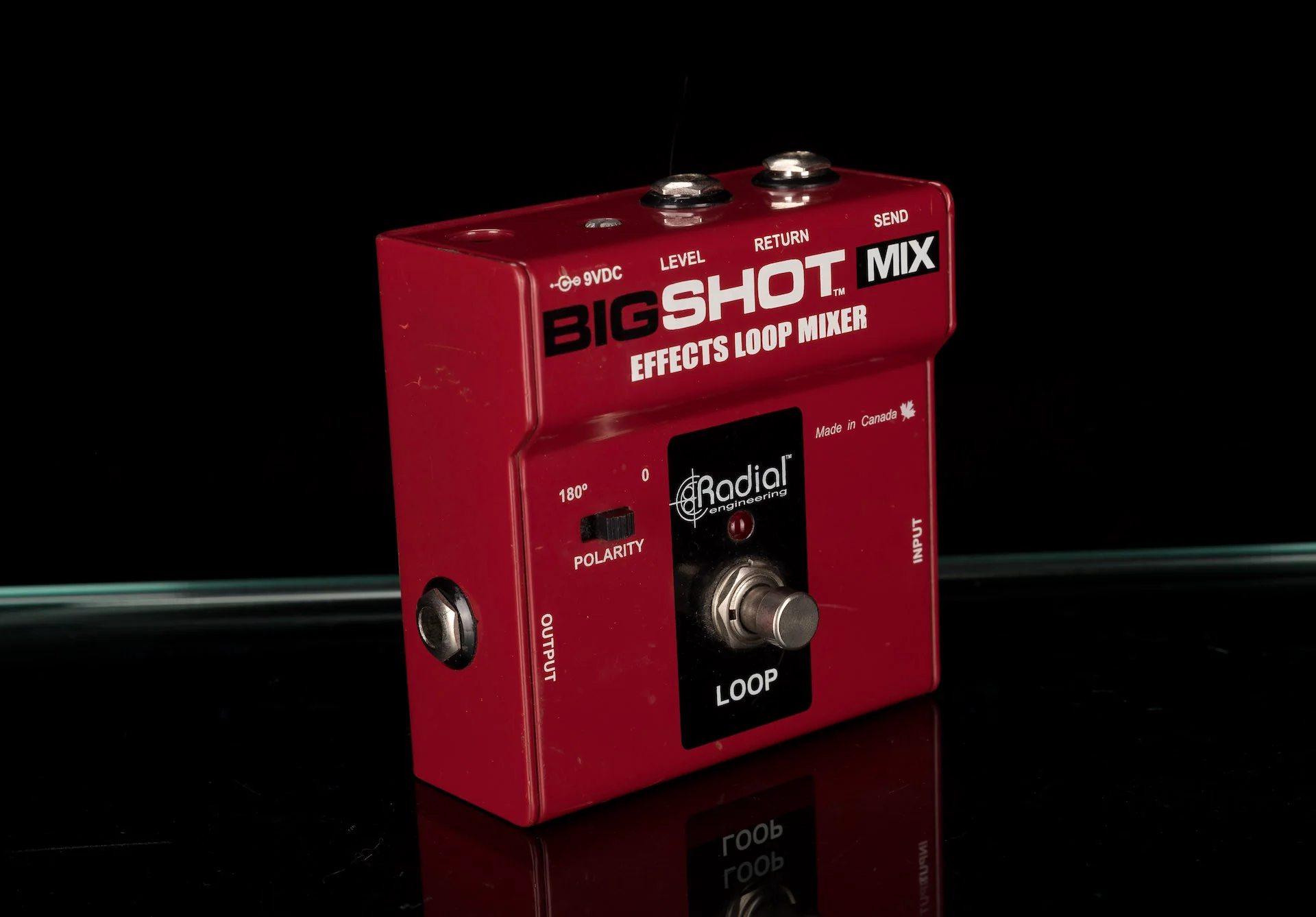 Used Radial Engineering BigShot Mix Wet Dry Effects Loop Pedal - Image 2