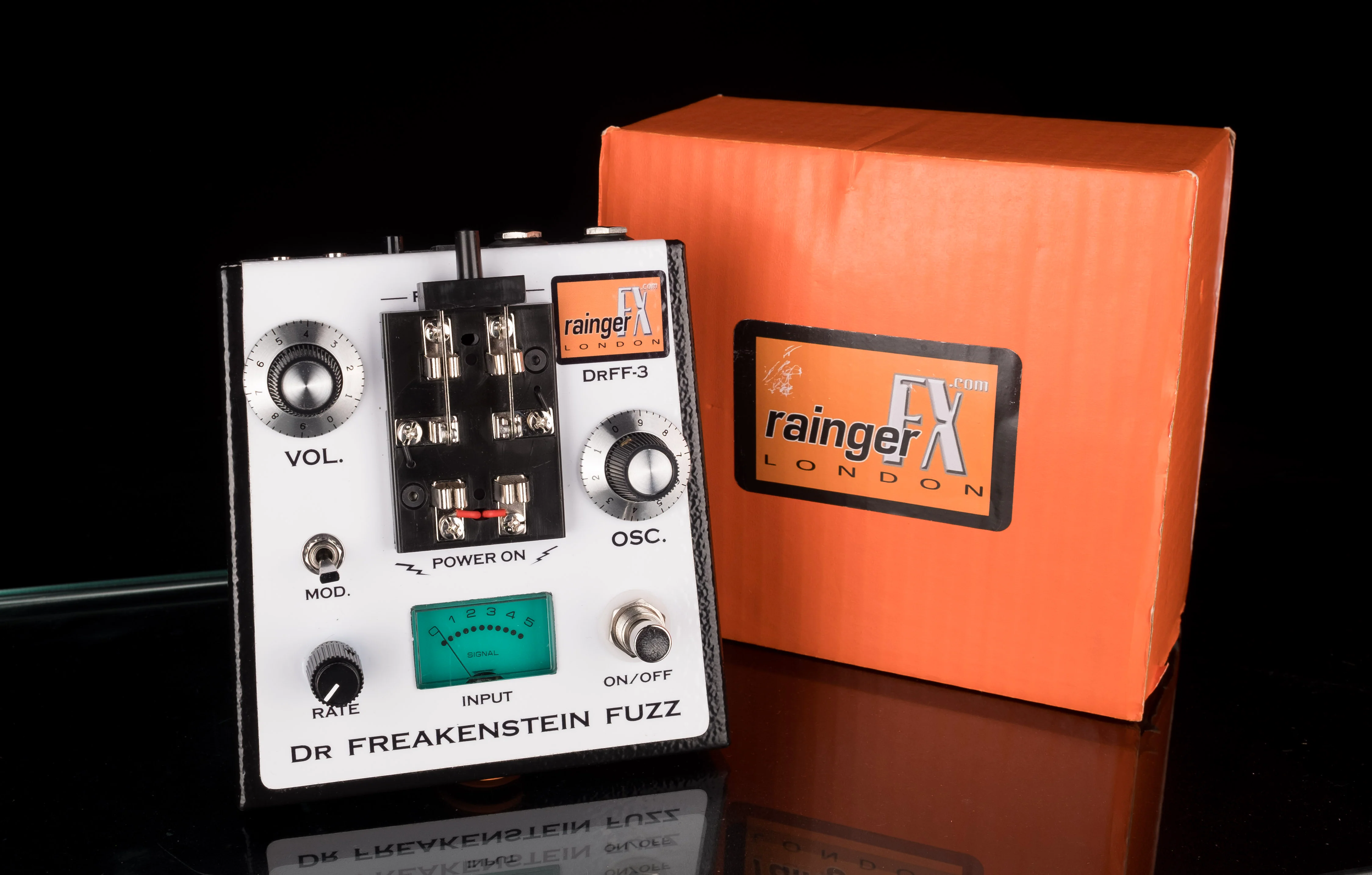 Used Rainger FX Dr. Freakenstine Fuzz Pedal With Box