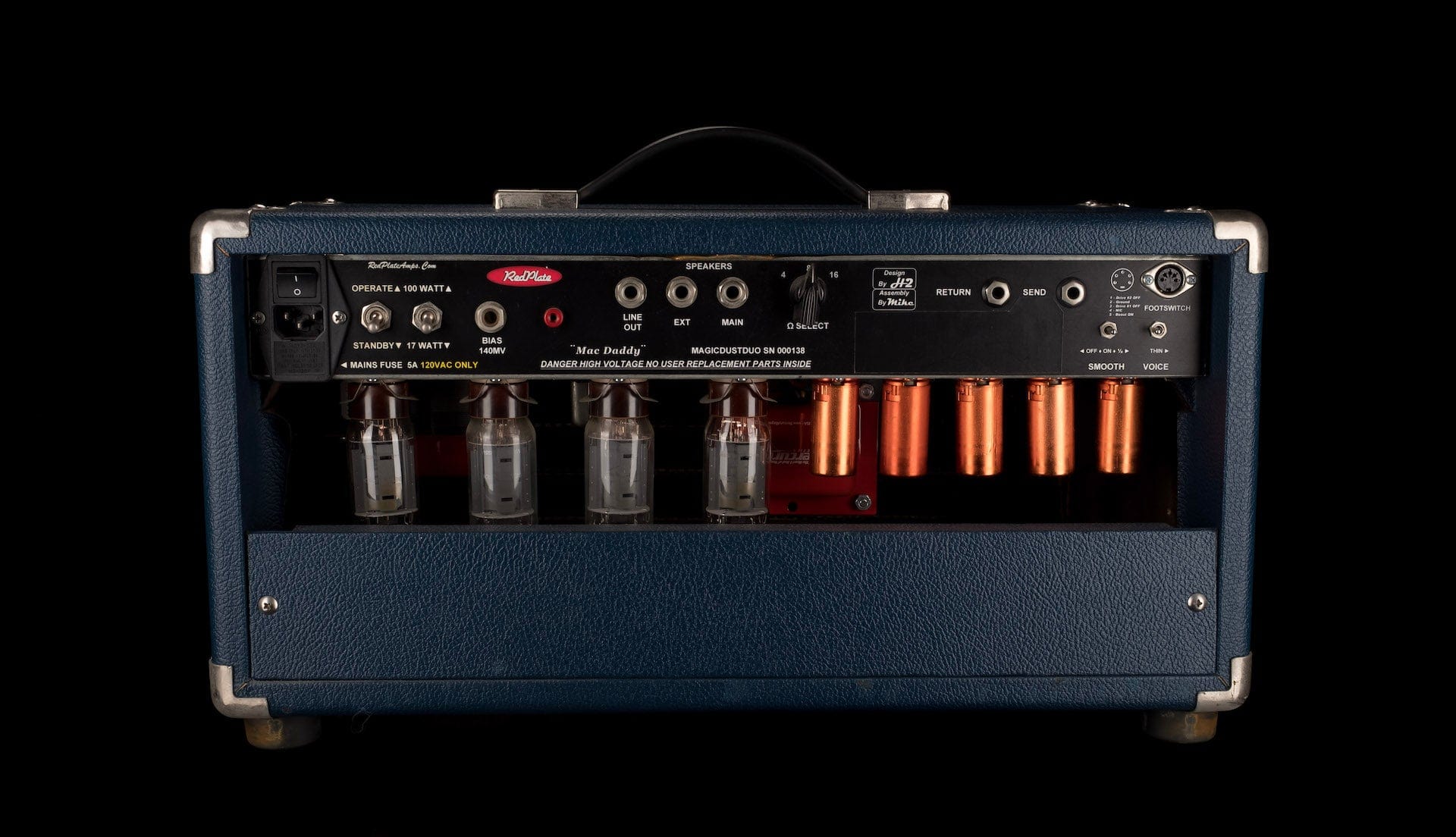 Used RedPlate MagicDust Duo Guitar Amp Head With Matching 1x12" Guitar Amp Cabinet - Image 11