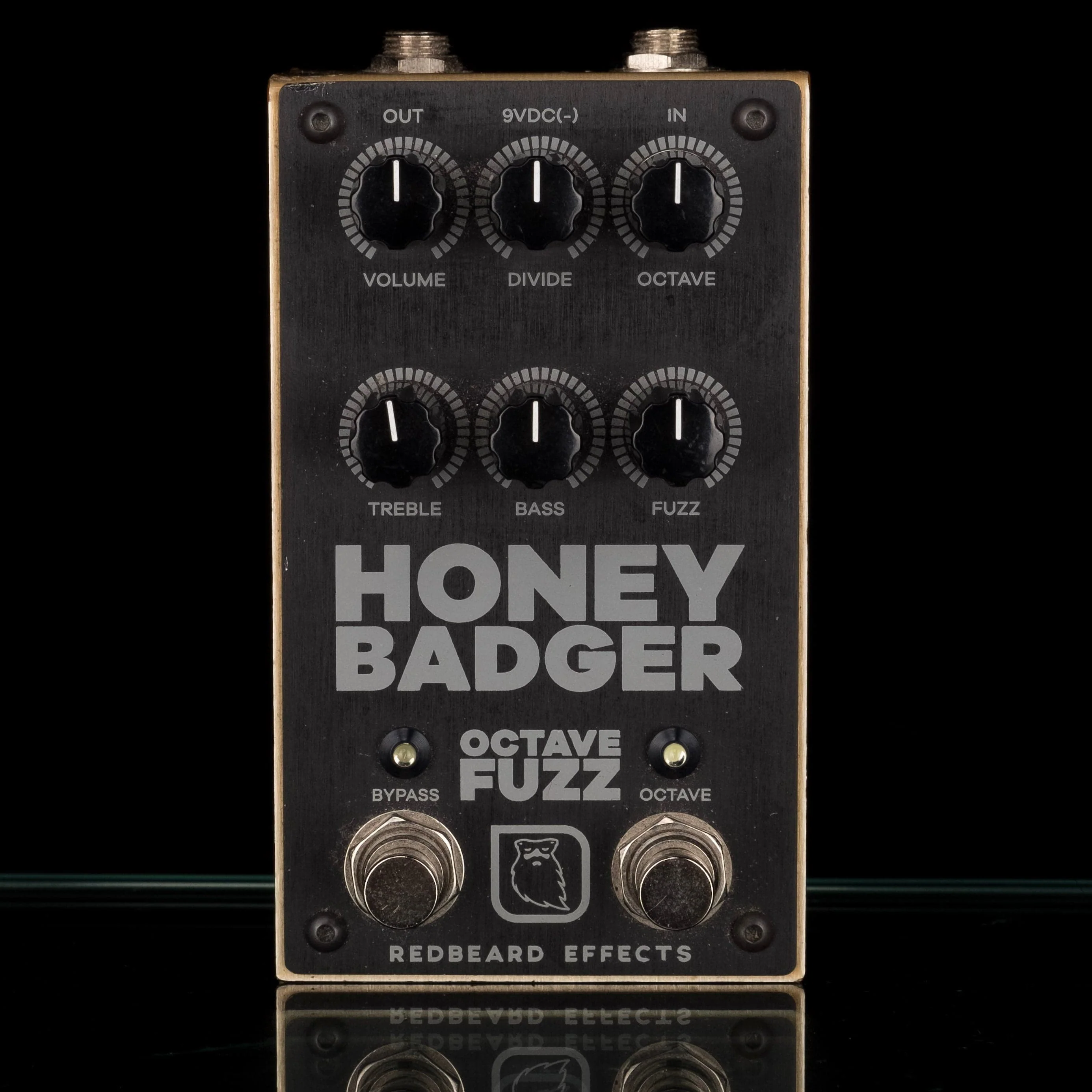 Used Redbeard Effects Honey Badger Octave Fuzz Guitar Effect Pedal With Box - Image 2