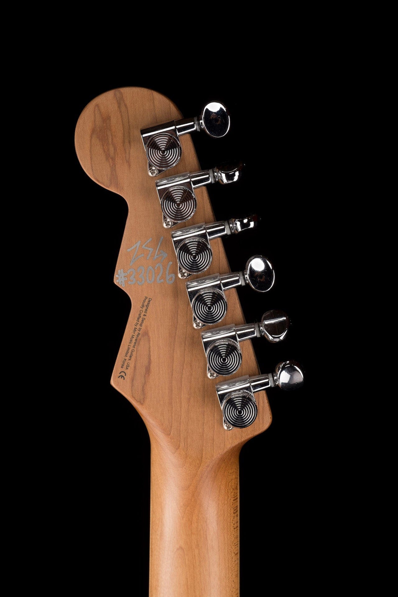 Used Reverend Airsonic RA Roasted Maple Neck Electric Guitar Coffee Burst - Image 16