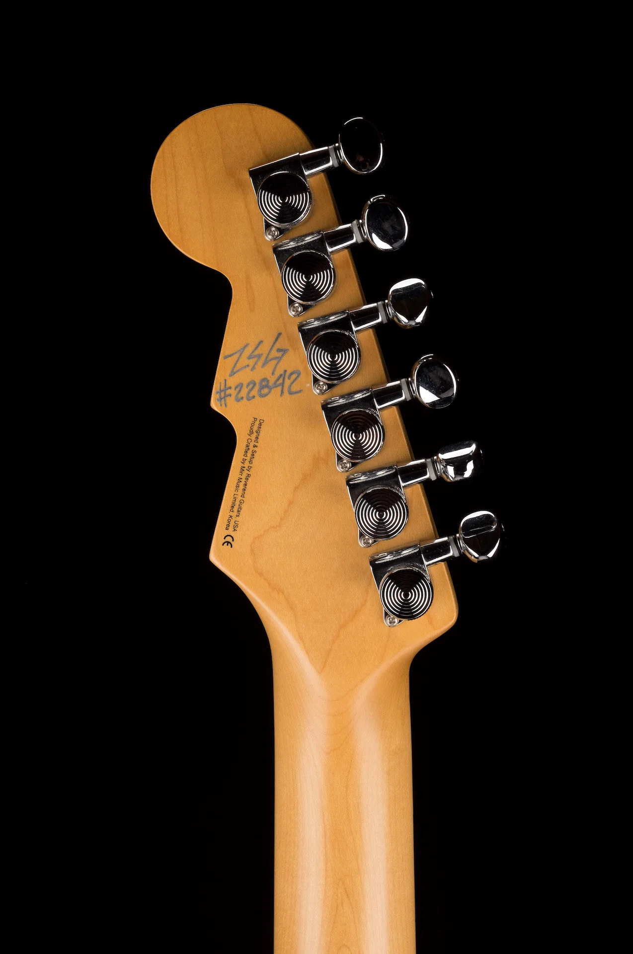 Used Reverend Double Agent Black with Case - Image 17