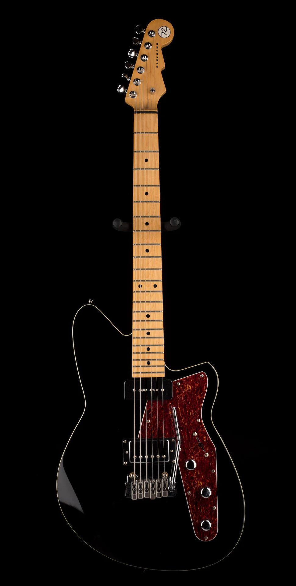Used Reverend Double Agent Black with Case - Image 2
