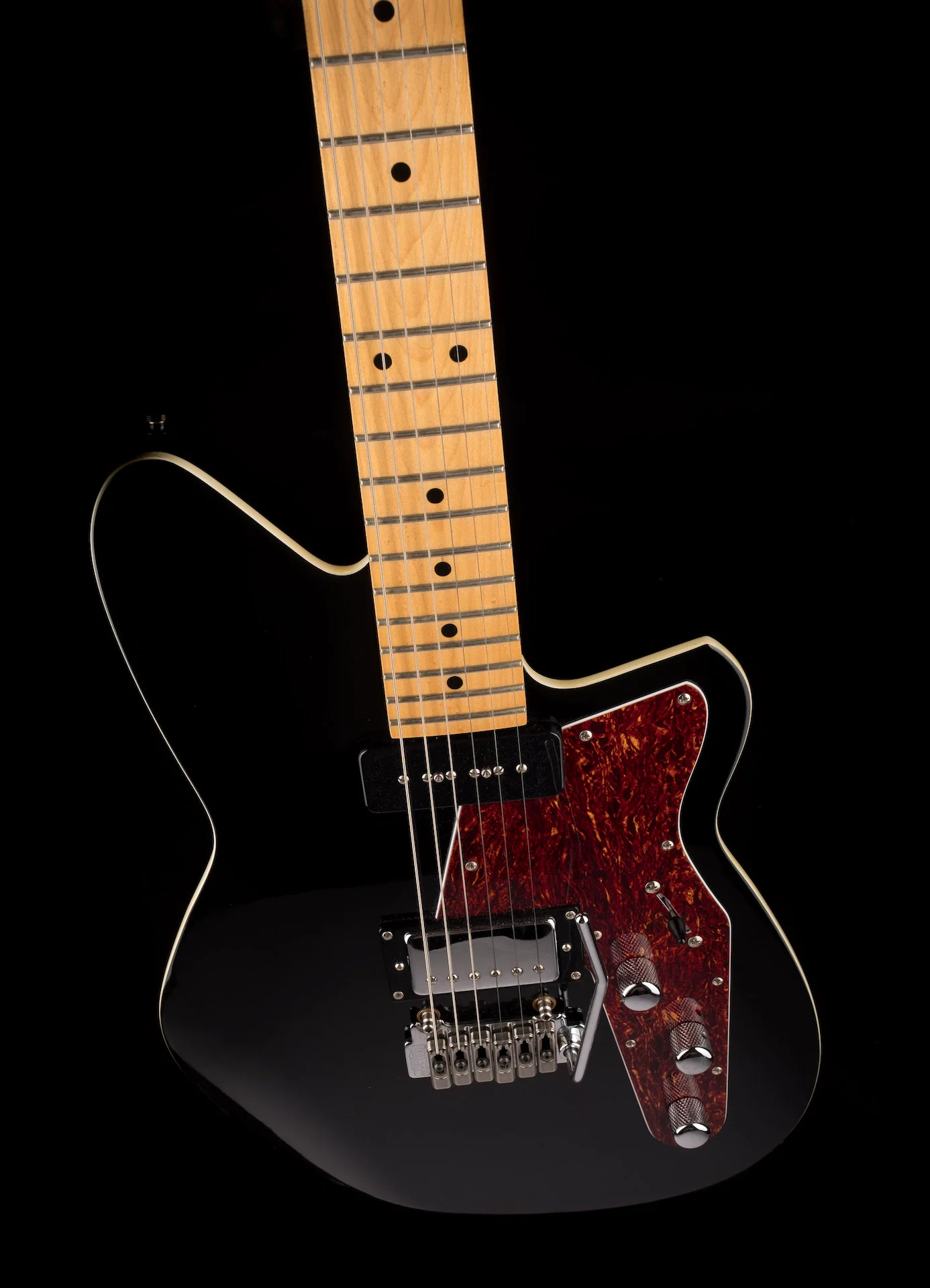 Used Reverend Double Agent Black with Case - Image 4