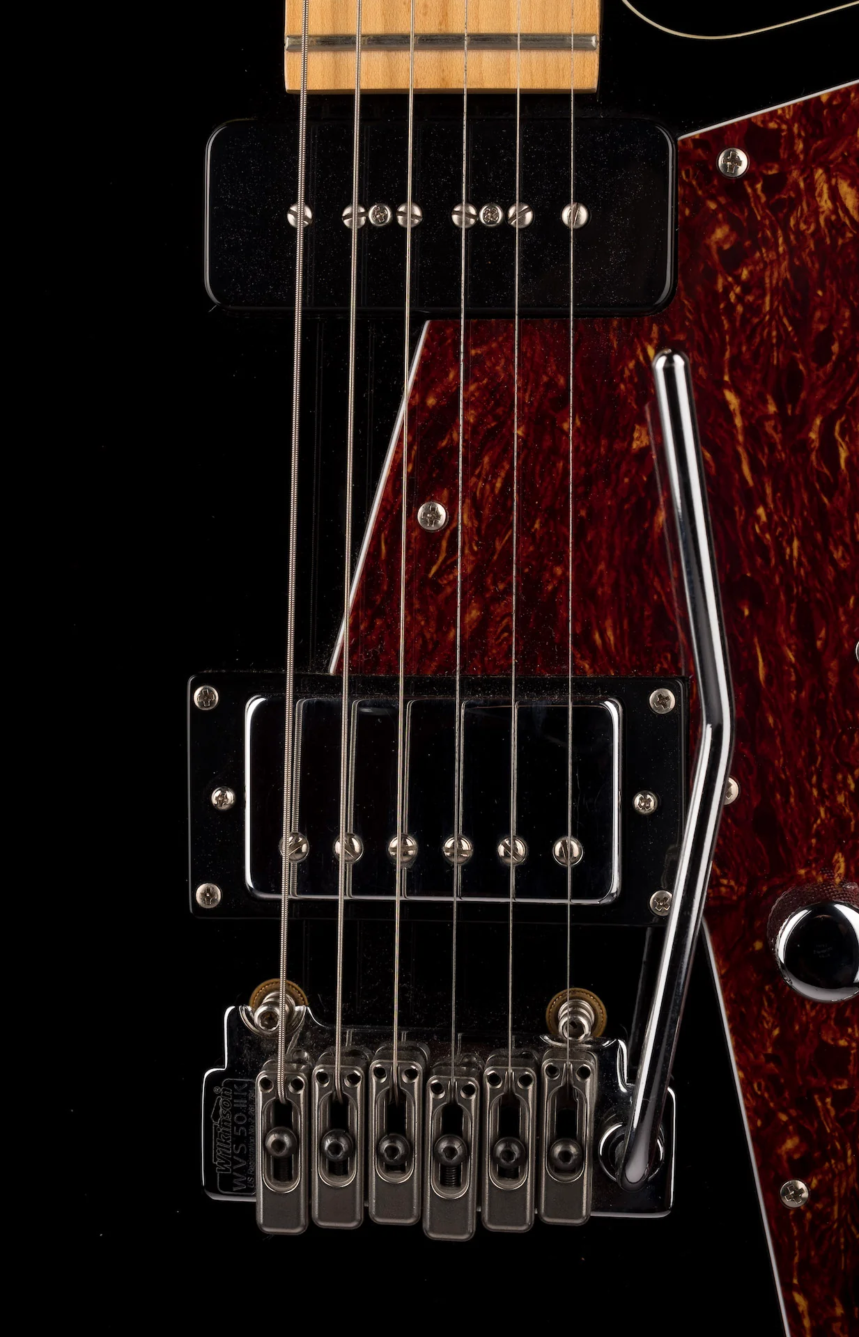 Used Reverend Double Agent Black with Case - Image 7
