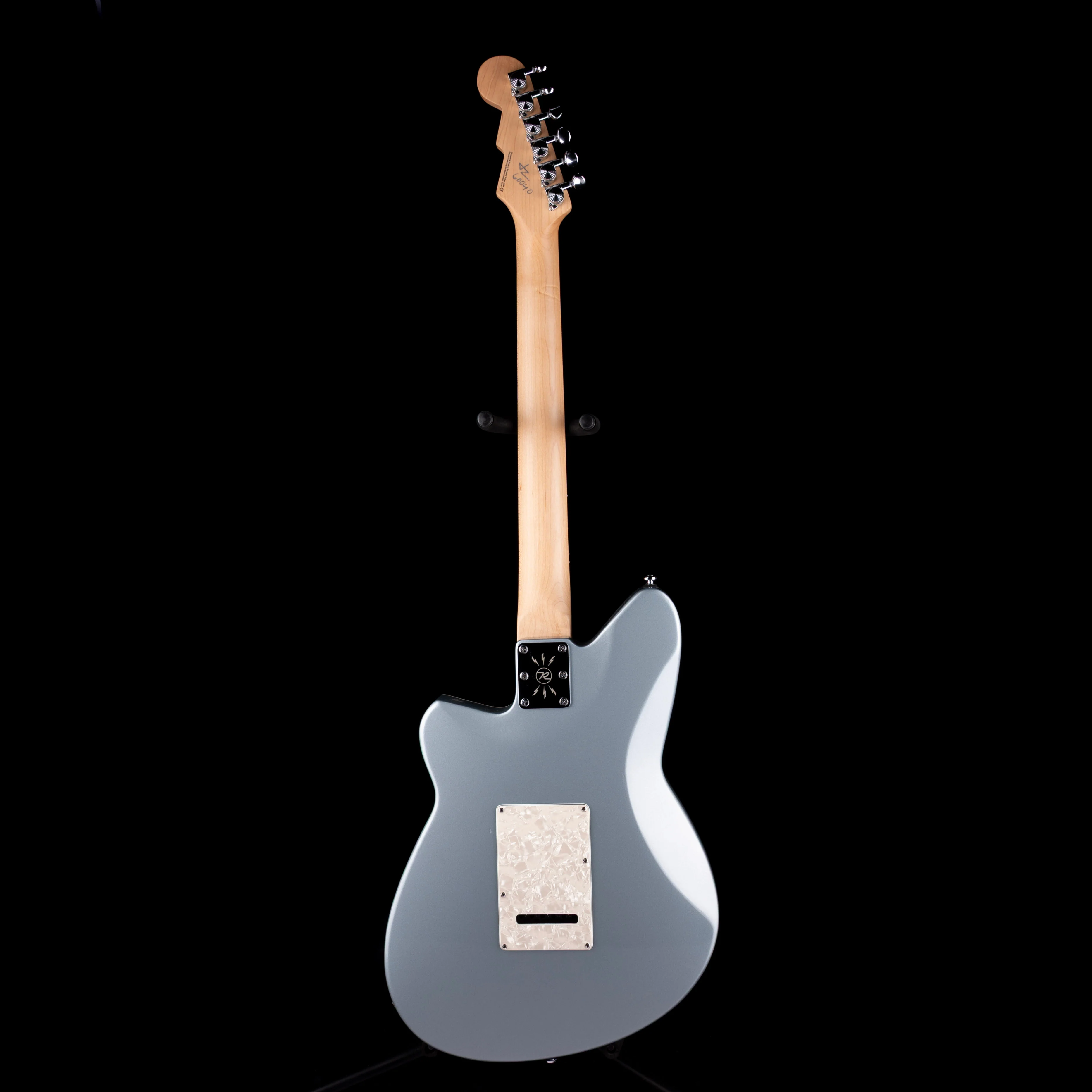 Used Reverend Double Agent W Metallic Silver Freeze with Gig Bag - Image 9