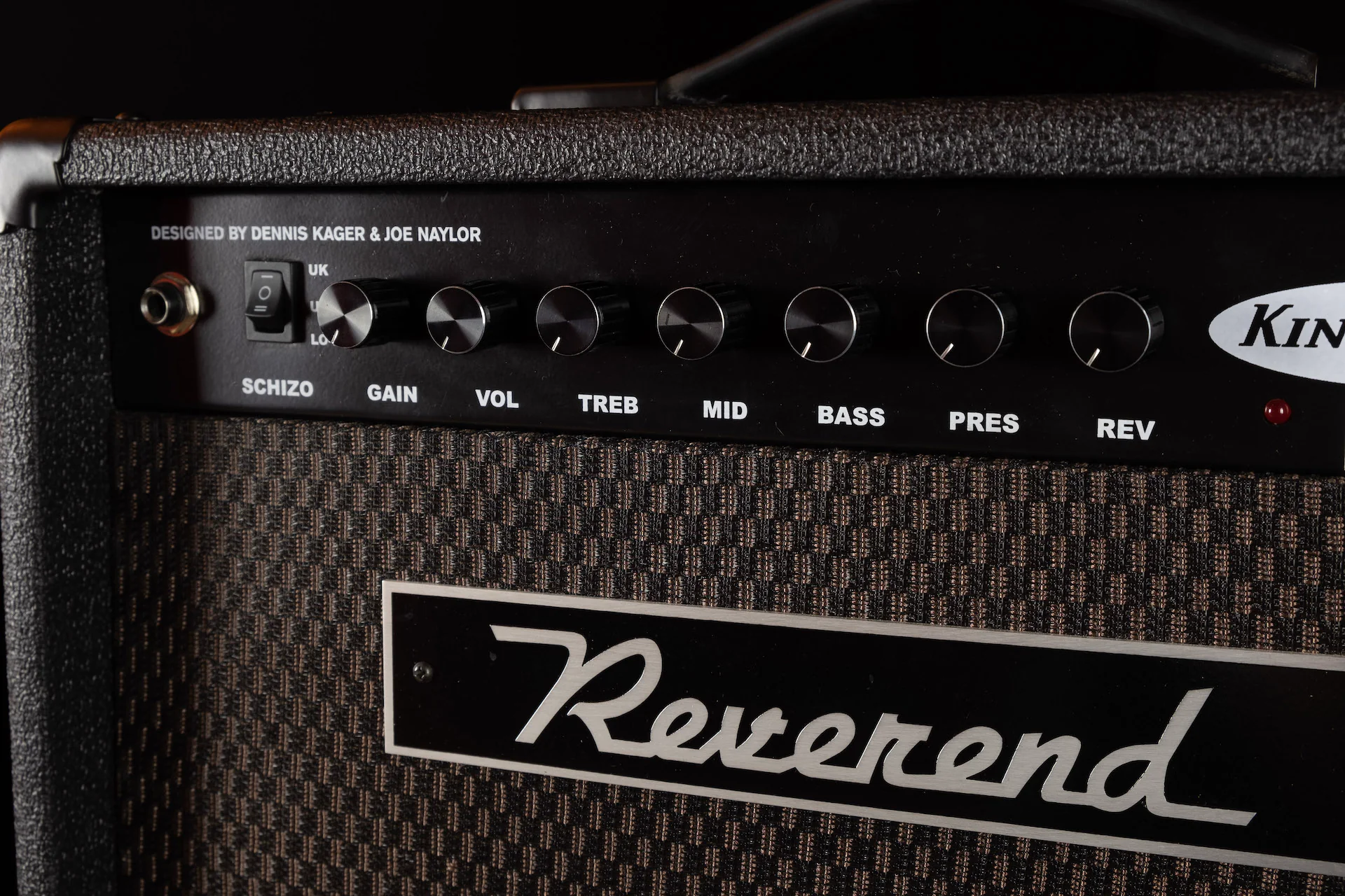 Used '04 Reverend Kingsnake 60-20 1x12 Combo 6L6 Tube Guitar Amp With Cover 1 of 300 Made!! - Image 5