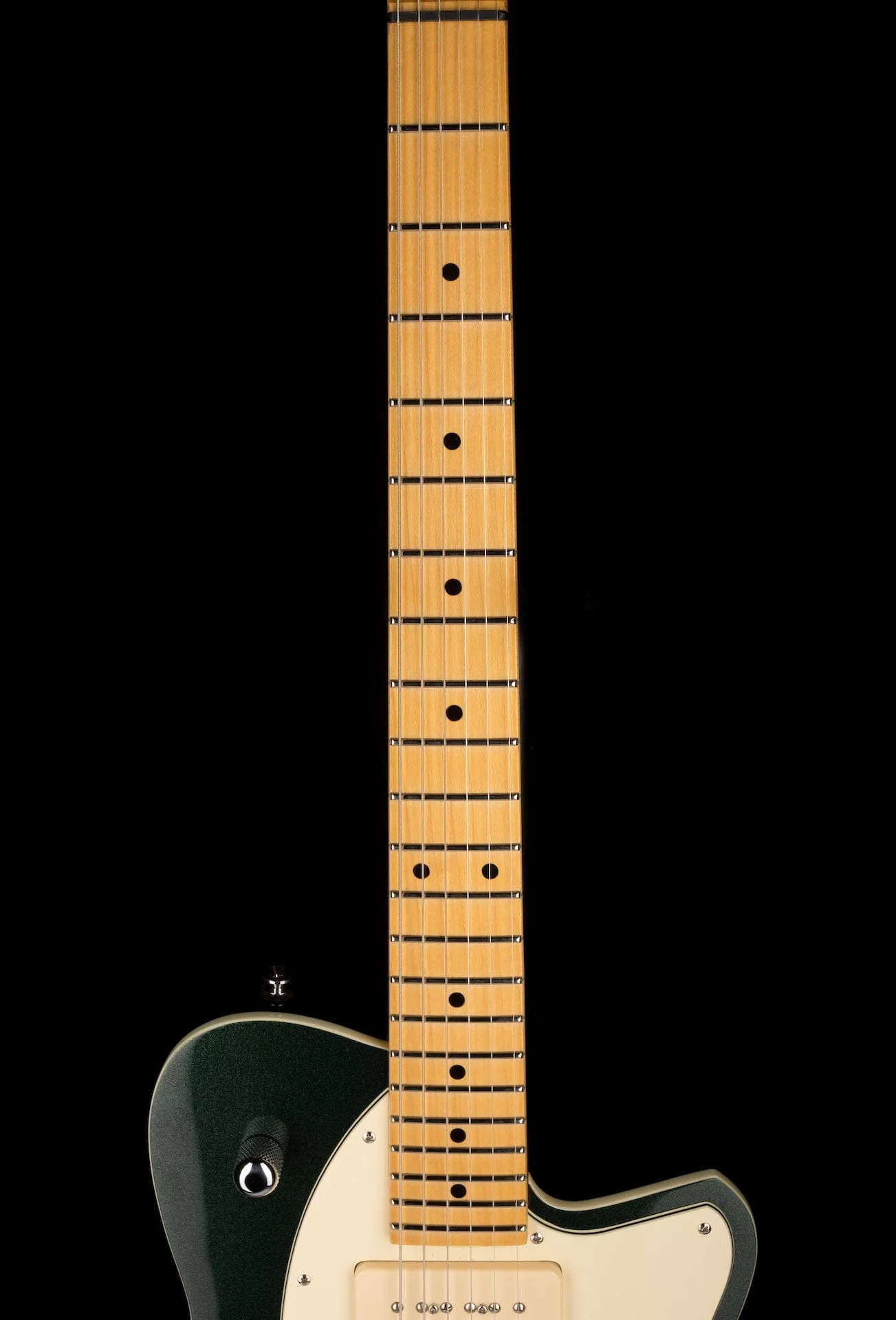 Used Reverend Limited Edition Charger 290 with Bigsby Metallic Green with Case - Image 10
