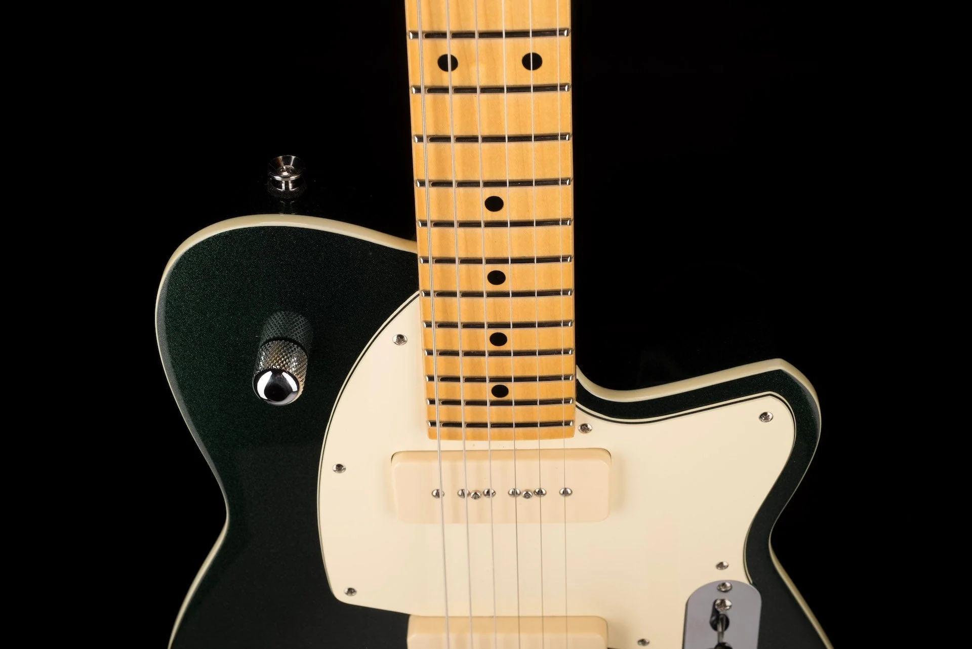 Used Reverend Limited Edition Charger 290 with Bigsby Metallic Green with Case - Image 3