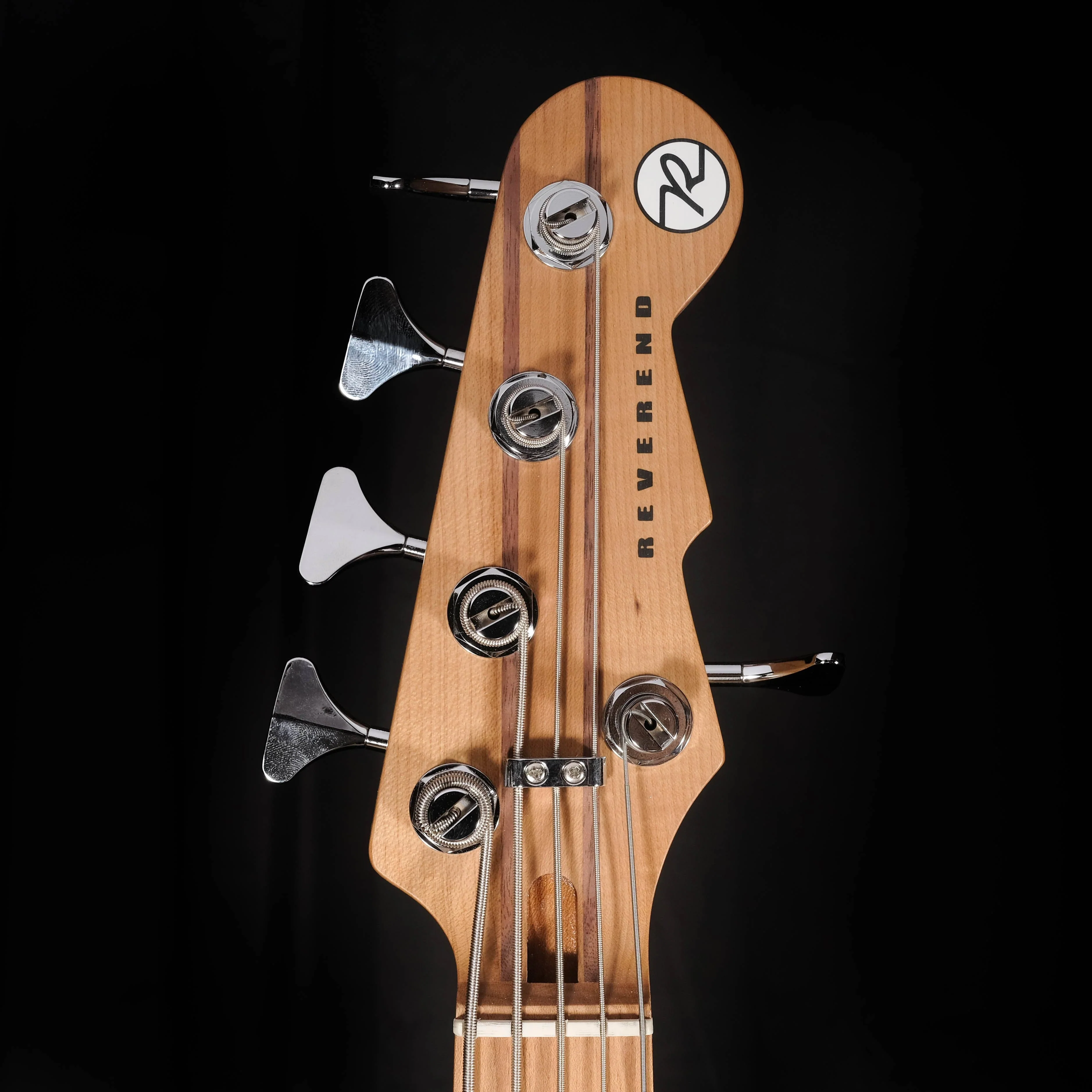 Used Reverend Mercalli 5FM 5 String Electric Bass Guitar Turquoise Flame Maple - Image 9