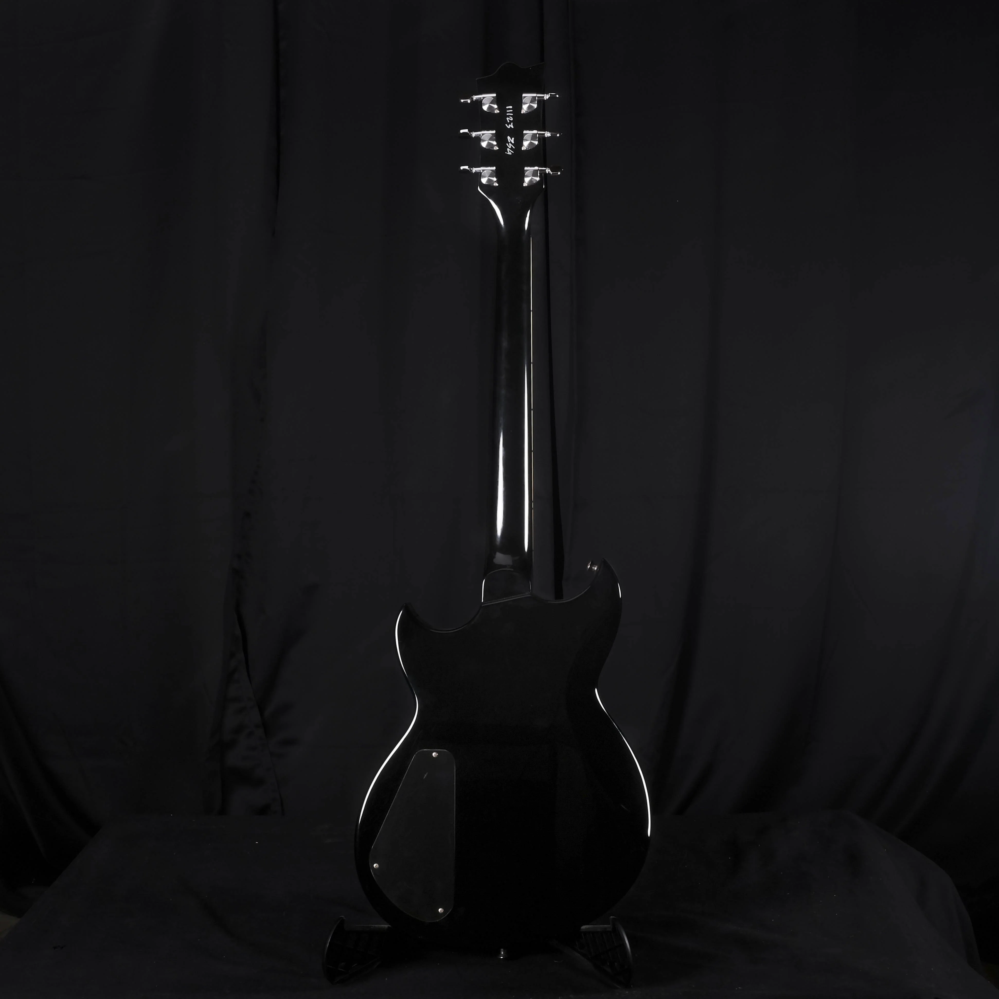 Used Reverend Sensei RT Silver Metallic Electric Guitar With HSC - Image 8
