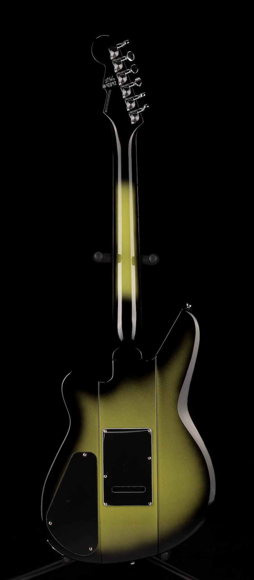 Used Reverend Warhawk DAW Roasted Maple Neck Electric Guitar Avocado Burst - Image 15