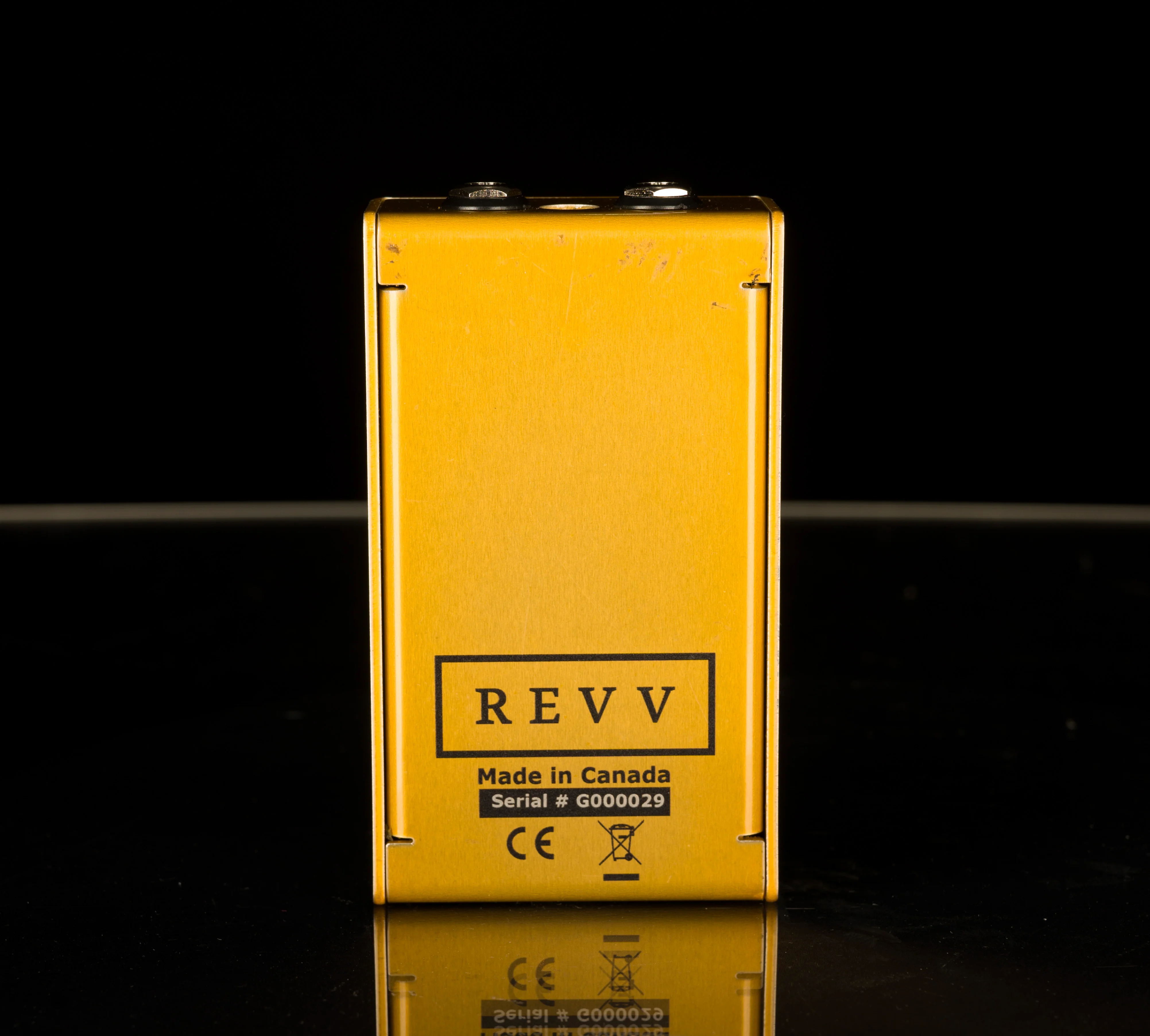 Used Revv G-Series G2 Gold Edition Overdrive Pedal With Box - Image 3