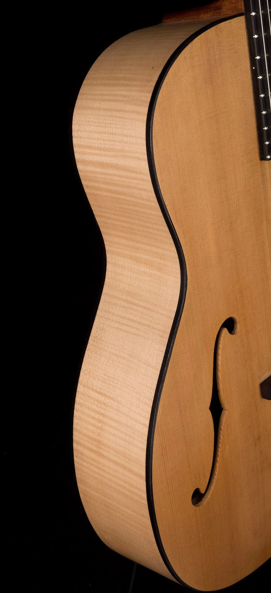 Used Riccardo Mordeglia Manouche FM Model Gypsy Guitar Natural - Image 8