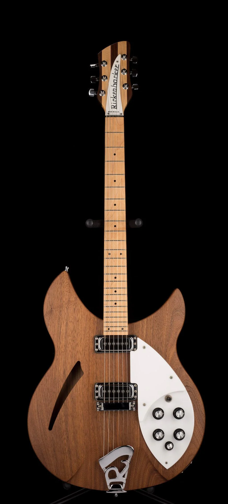 Used Rickenbacker 330 Walnut 6 String Guitar with OHSC - Image 2