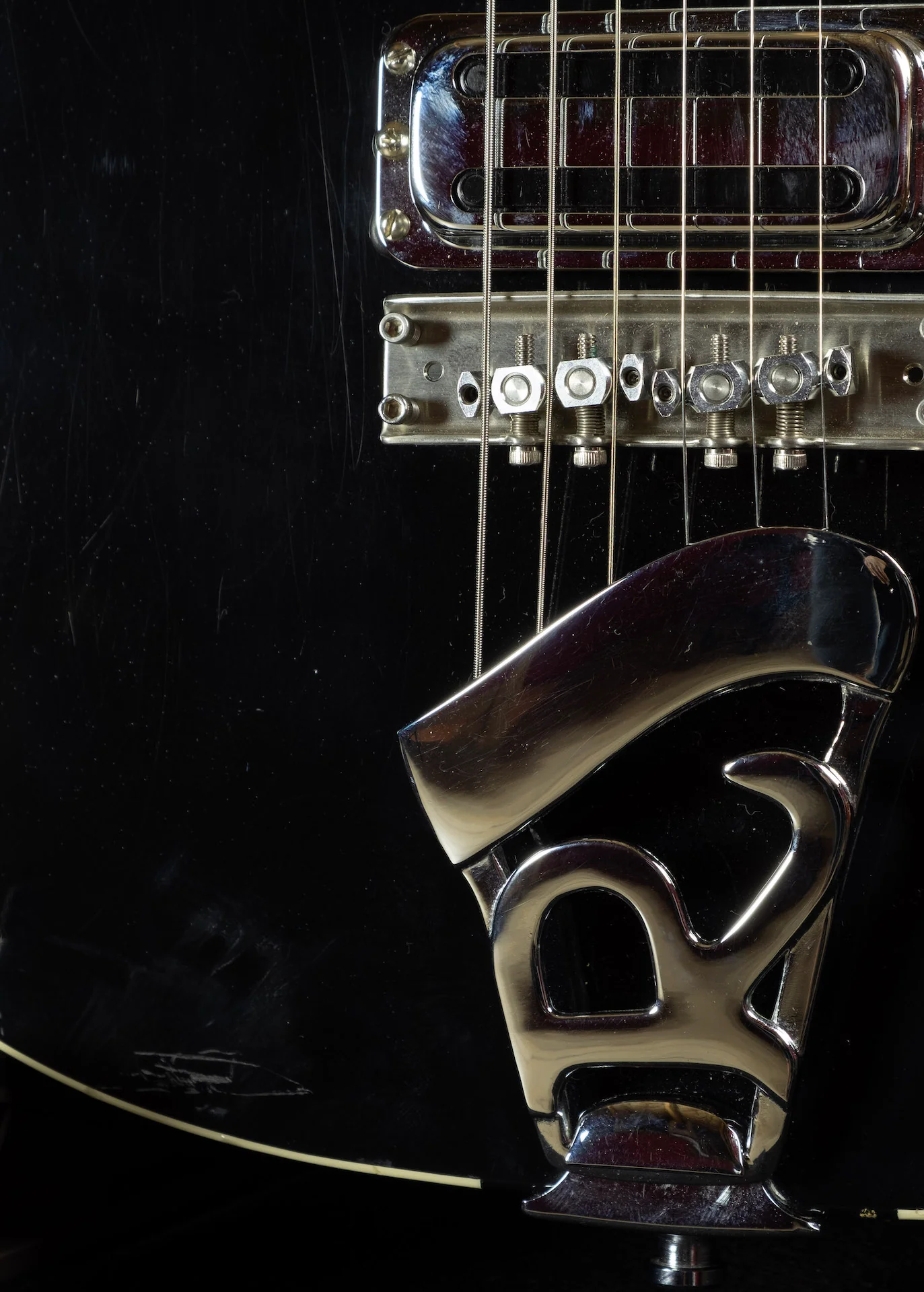 Used '96 Rickenbacker 620JG Jetglo Toaster Top Pickups Gold Guard Mastery Bridge OHSC - Image 9