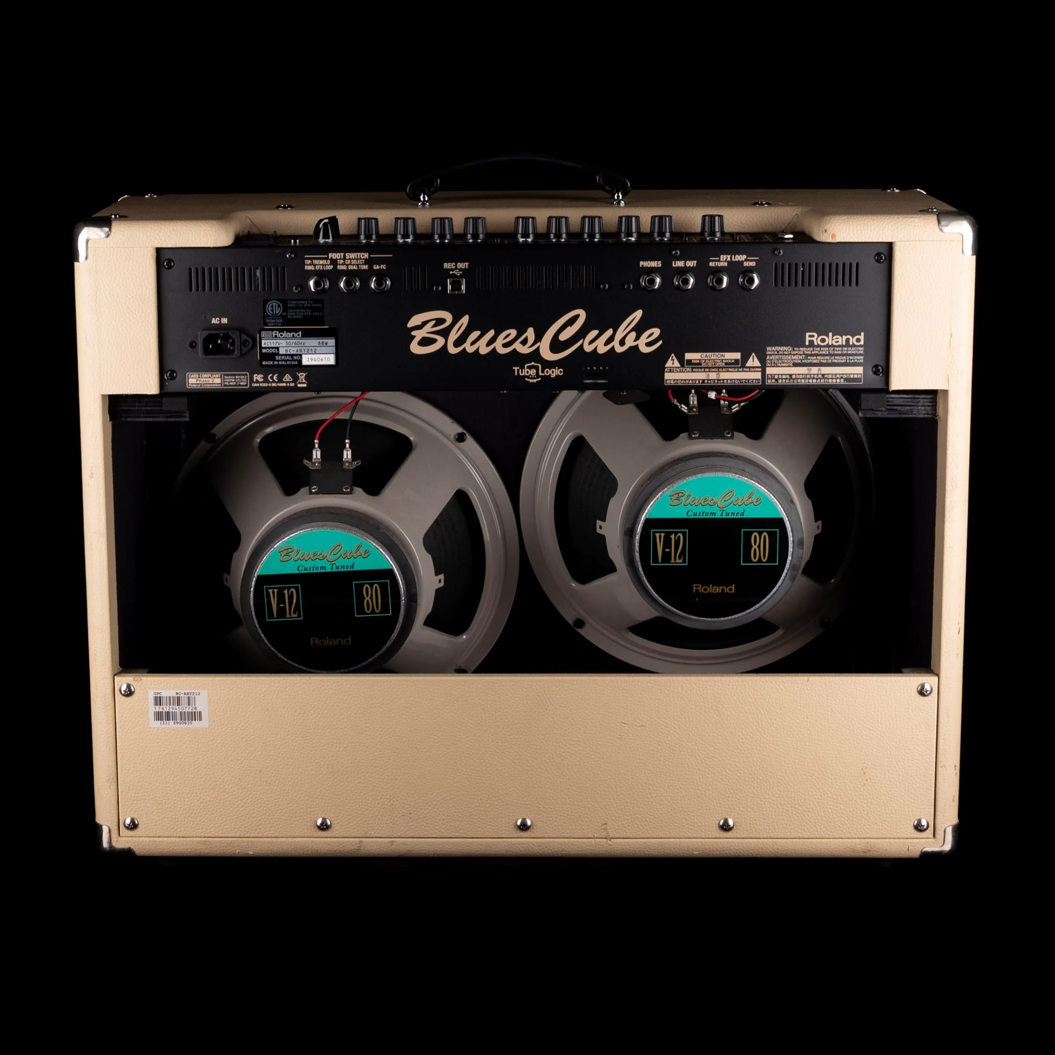 Pre Owned Roland Blues Cube Artist 80-Watt 2x12 Guitar Amp Combo - Image 7