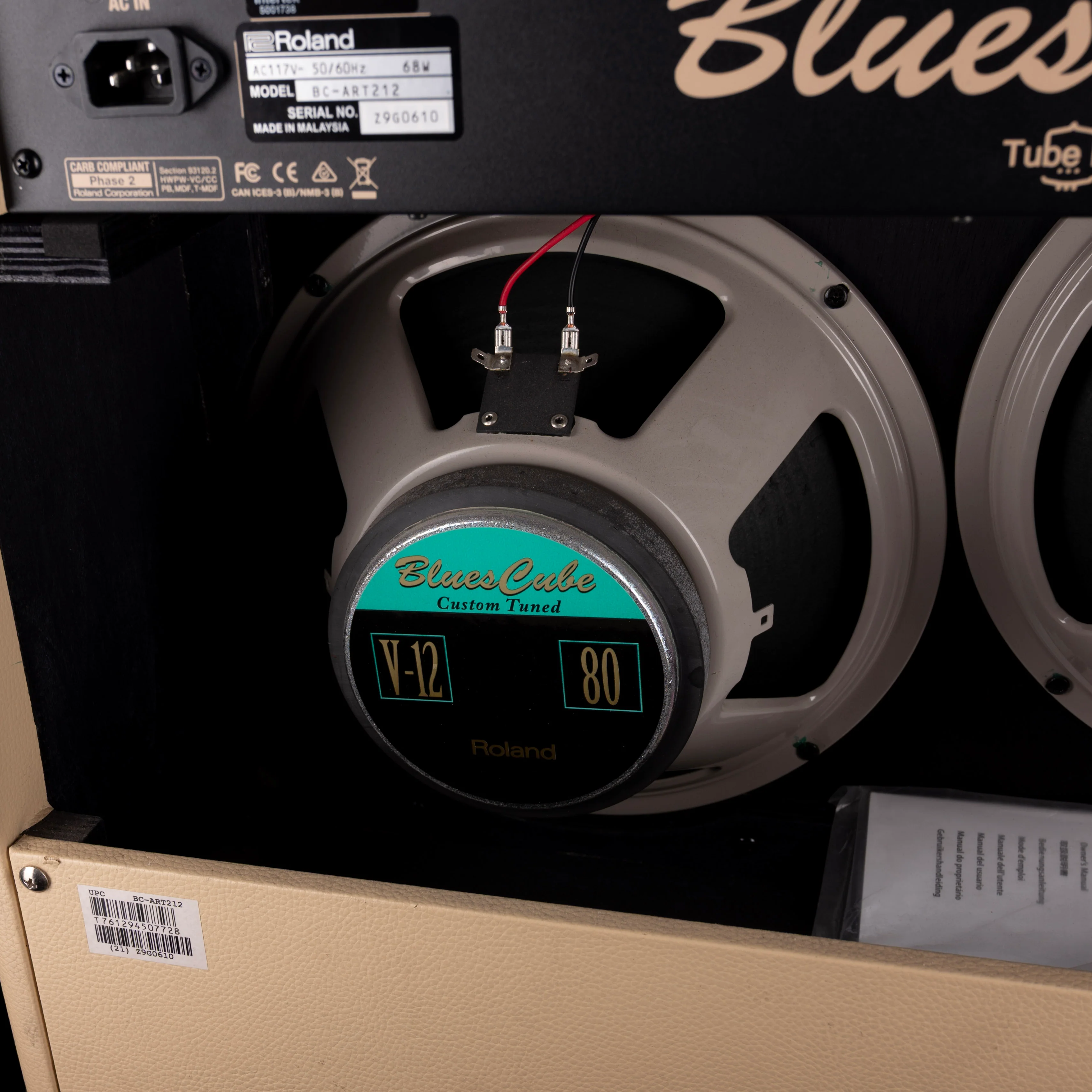 Pre Owned Roland Blues Cube Artist 80-Watt 2x12 Guitar Amp Combo - Image 8