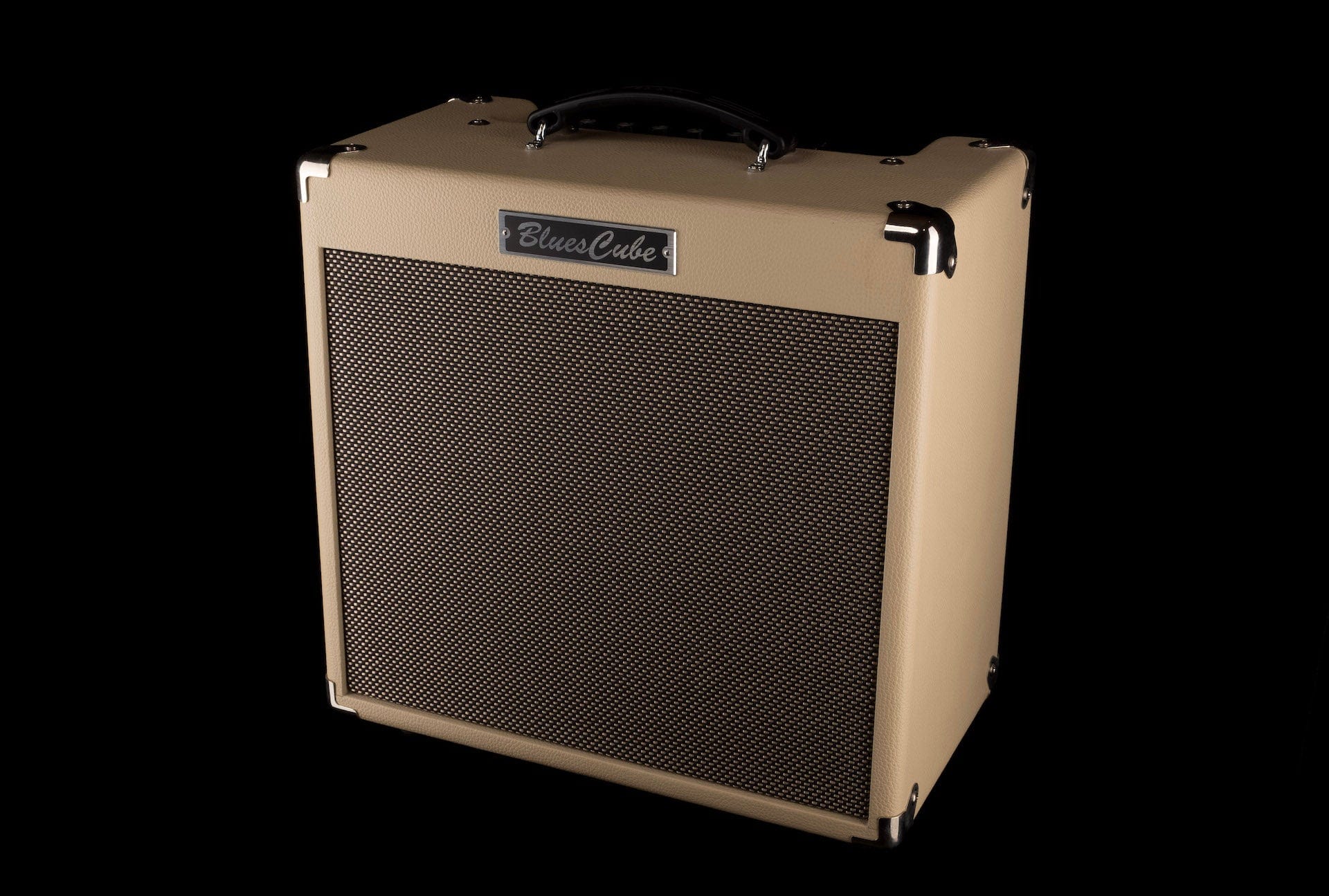 Used Roland Blues Cube Hot 30-Watt Electric Guitar Amplifier Vintage Blonde - Image 10