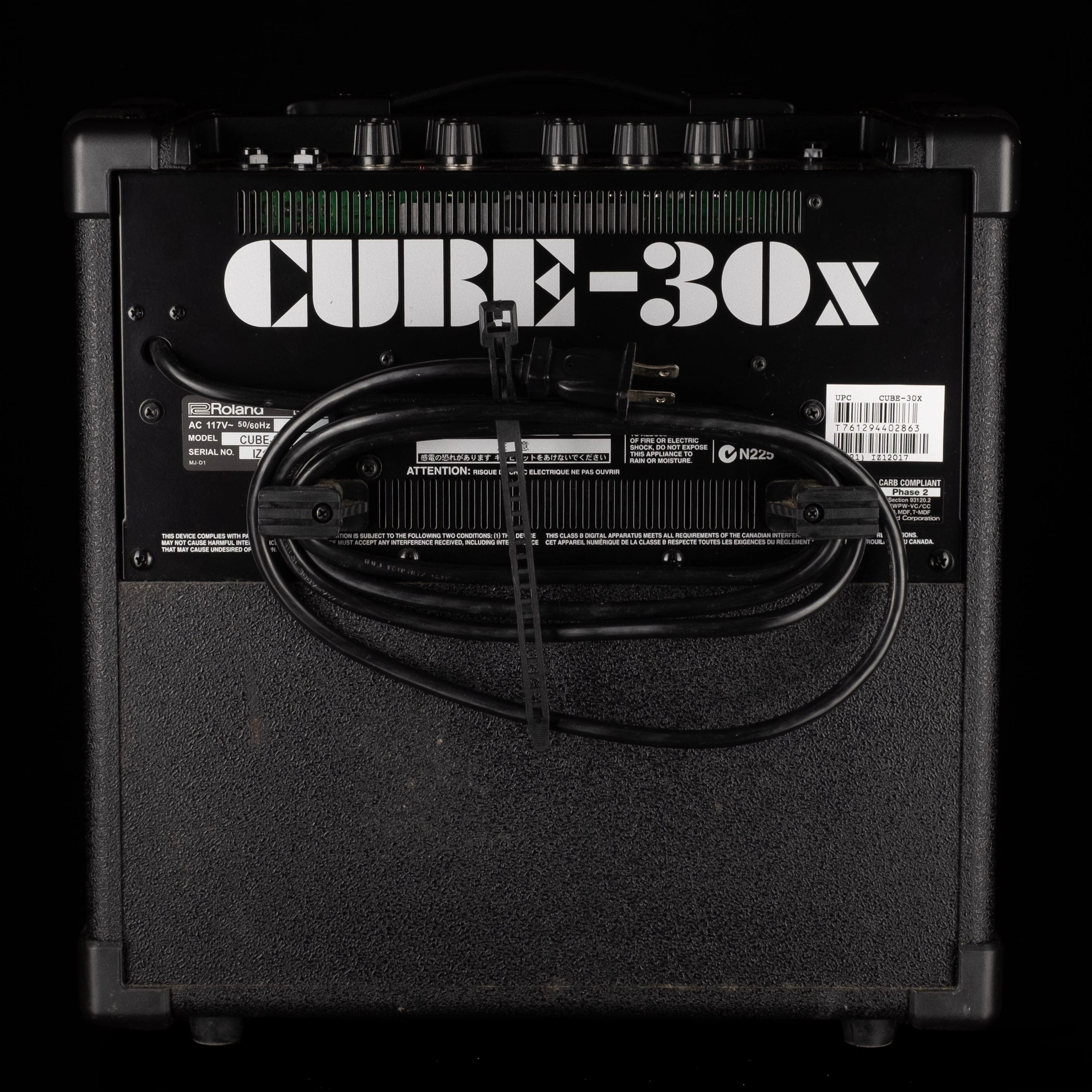 Used Roland CUBE-30X 2-Channel 30-Watt 1x10" Guitar Amp Combo - Image 5