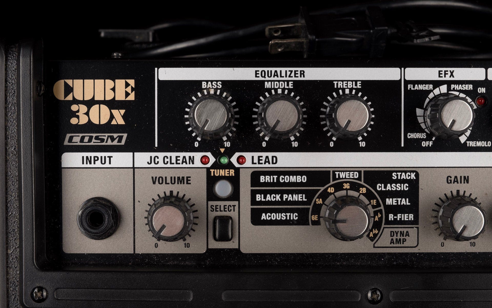 Used Roland CUBE-30X 2-Channel 30-Watt 1x10" Guitar Amp Combo - Image 6