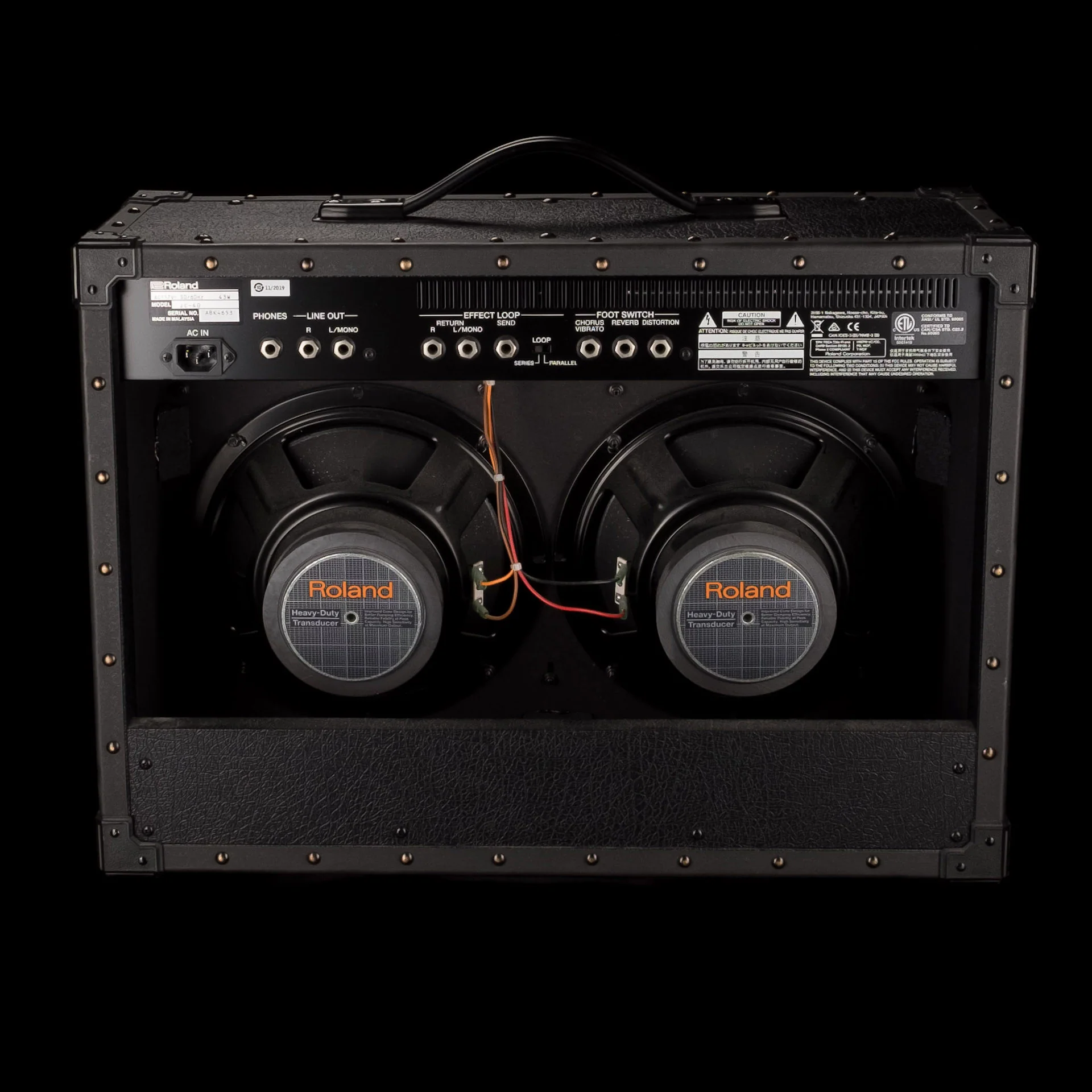 Used Roland JC-40 Guitar Amp Combo - Image 8