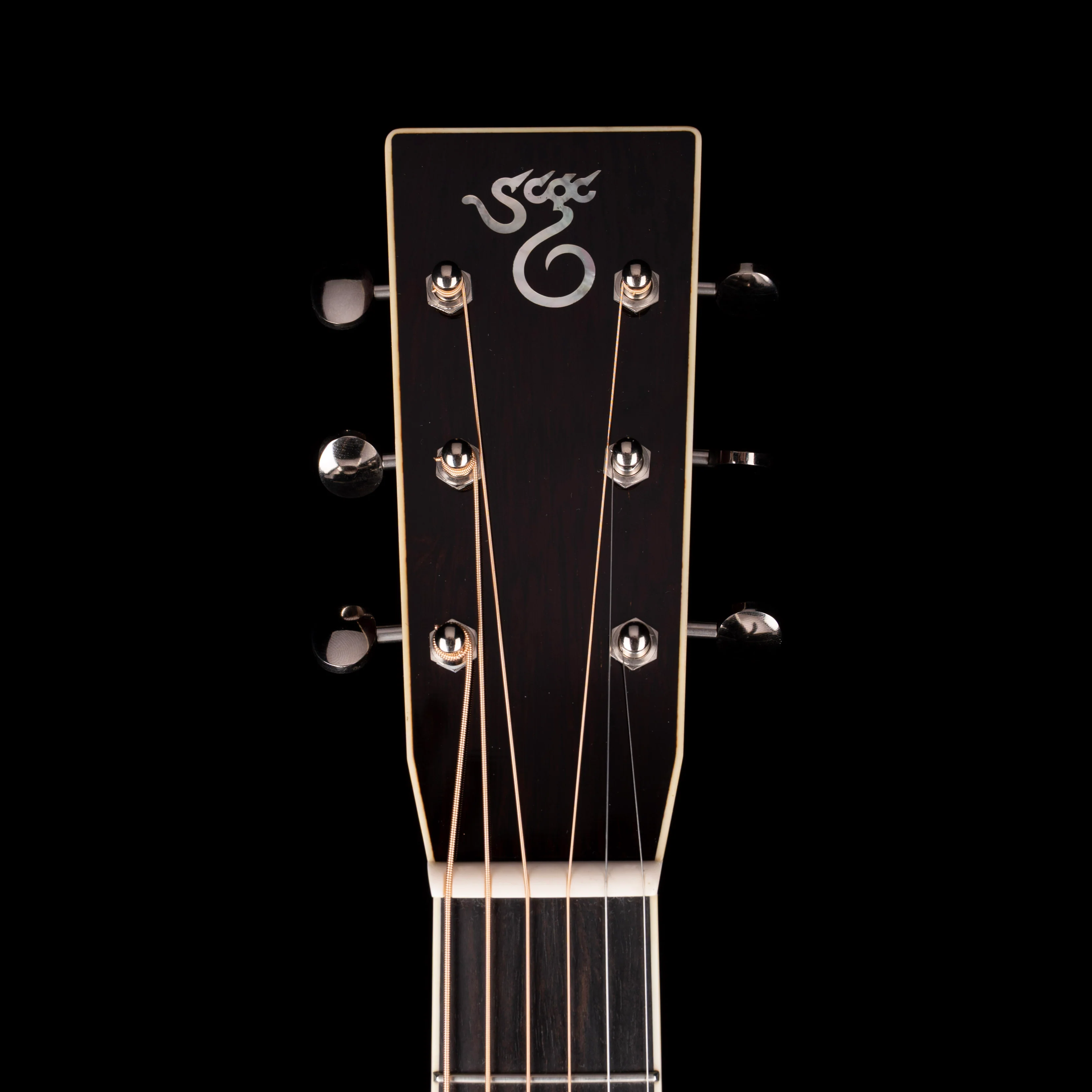 Used Santa Cruz OM Grand Natural Acoustic Electric Guitar with OHSC - Image 14