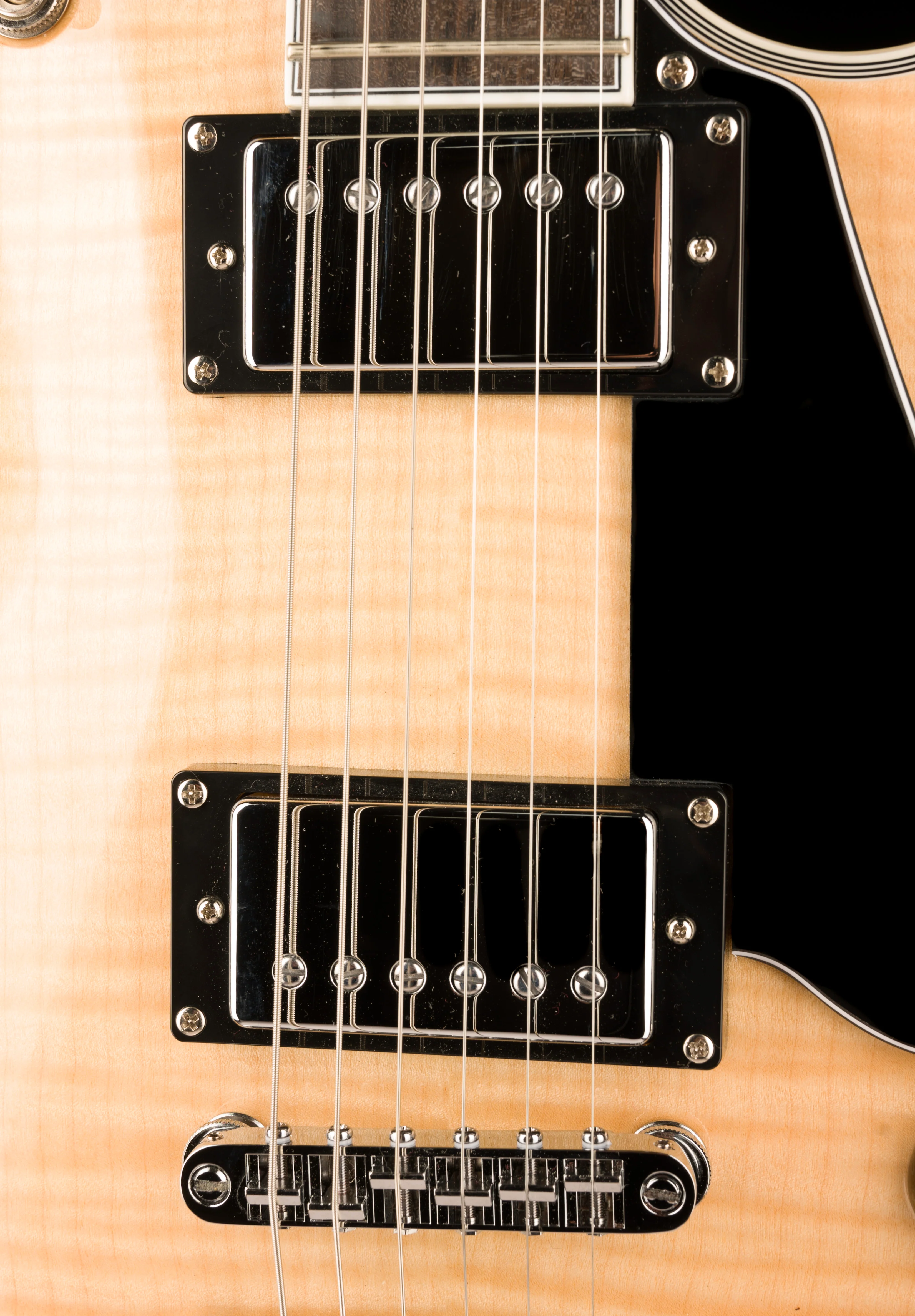Used Schecter Diamond Series Solo-II Custom Gloss Natural with Case - Image 7