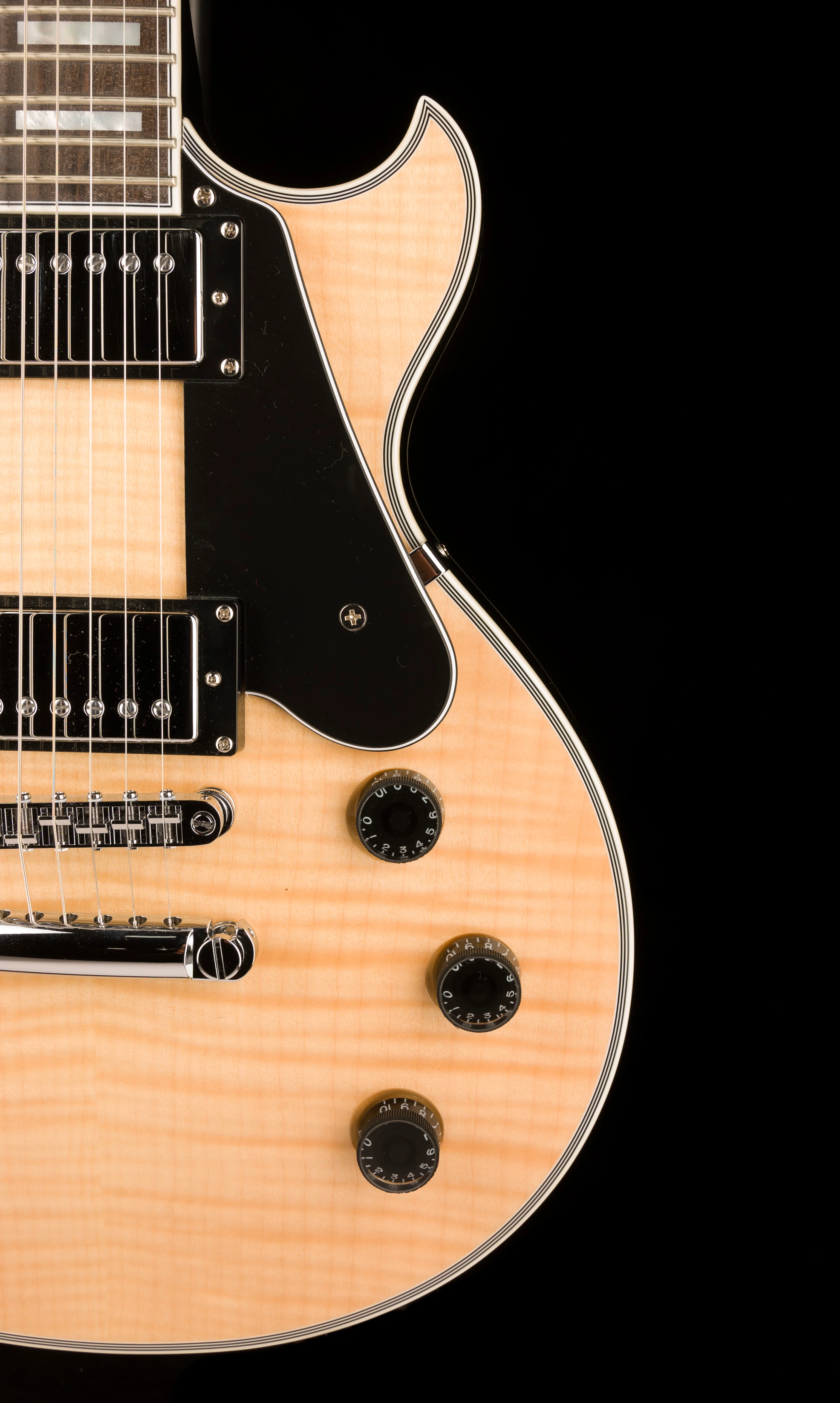 Used Schecter Diamond Series Solo-II Custom Gloss Natural with Case - Image 9