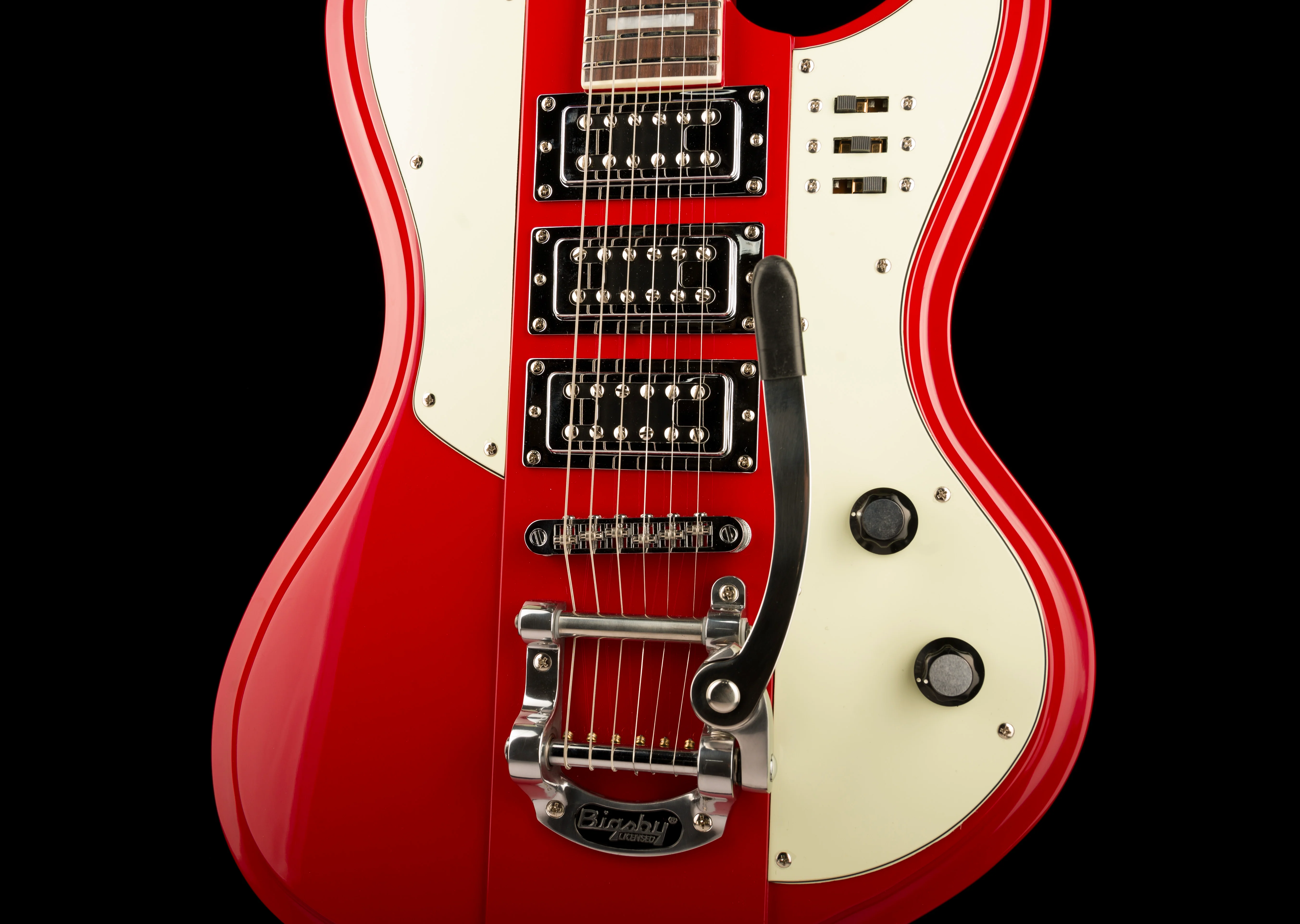 Used Schecter Diamond Series Ultra III Vintage Red with OHSC - Image 6