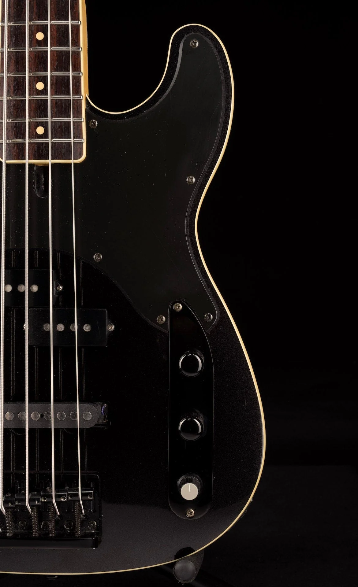 Used Schecter Michael Anthony Signature Bass Carbon Grey with Case Van Halen - Image 5