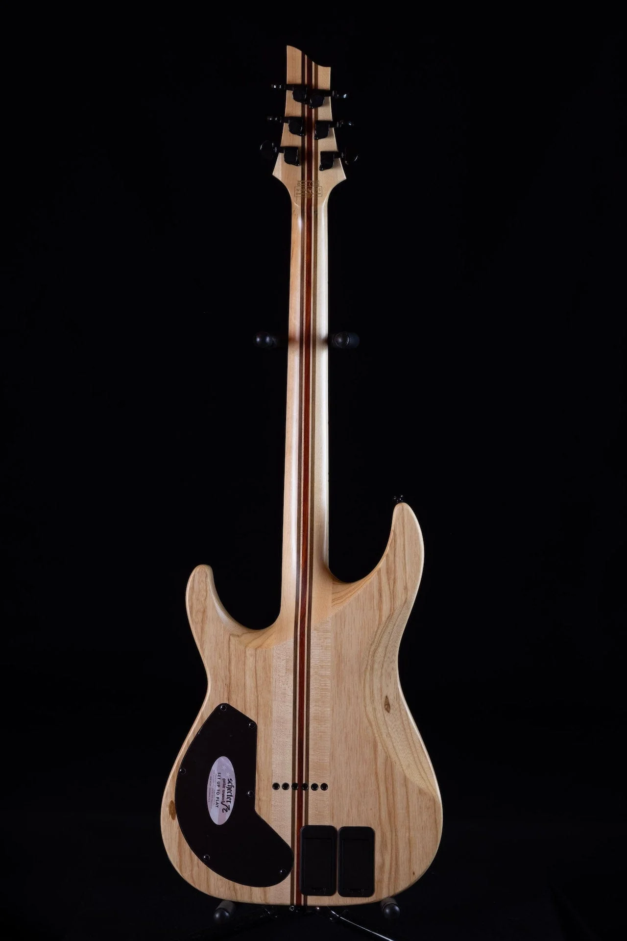 Used Schecter Prototype C-1 SLS Elite Black Fade Burst w/ OHSC - Image 7