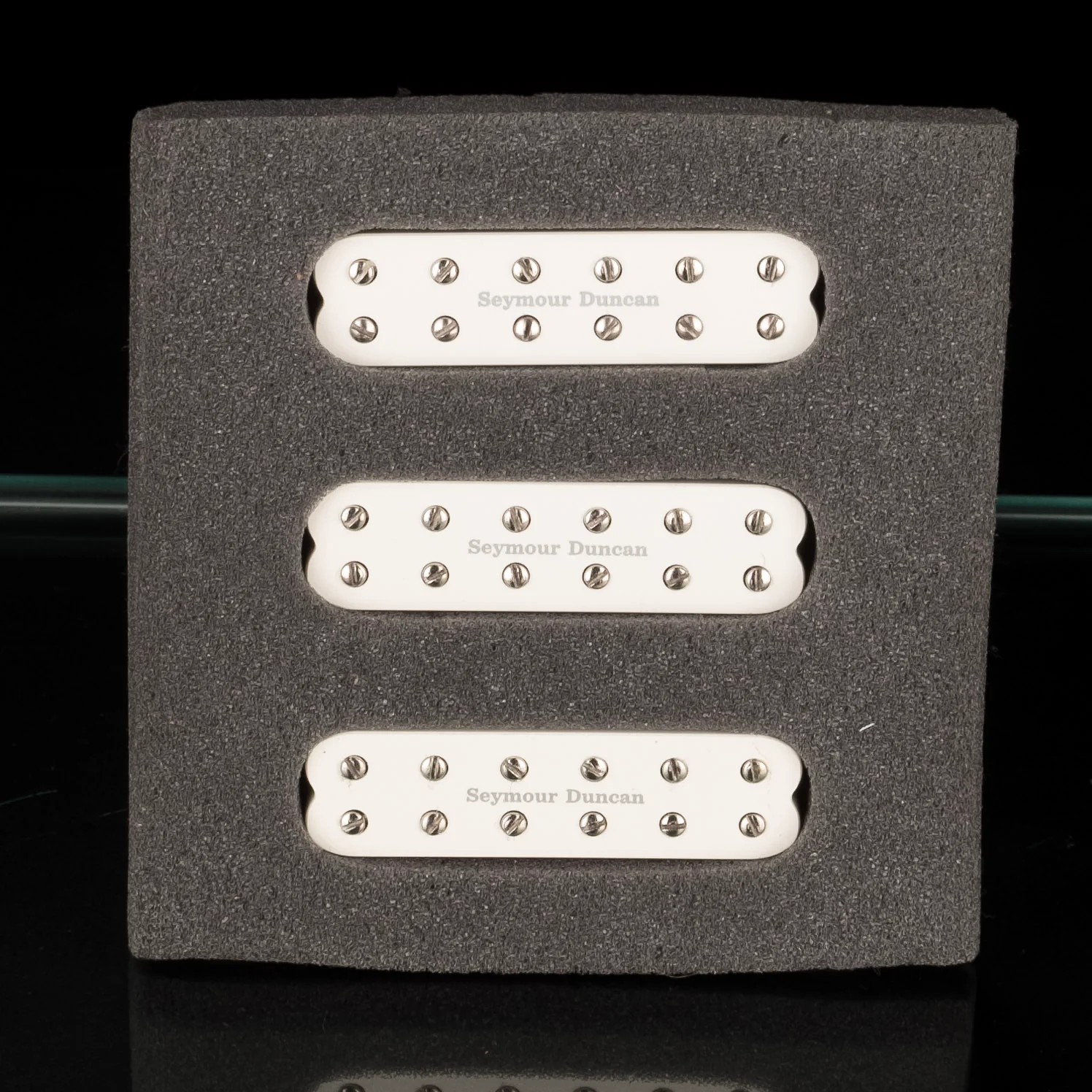 Used Seymour Duncan Billy Gibbons' Red Devil Stratocaster Pickup Set - White