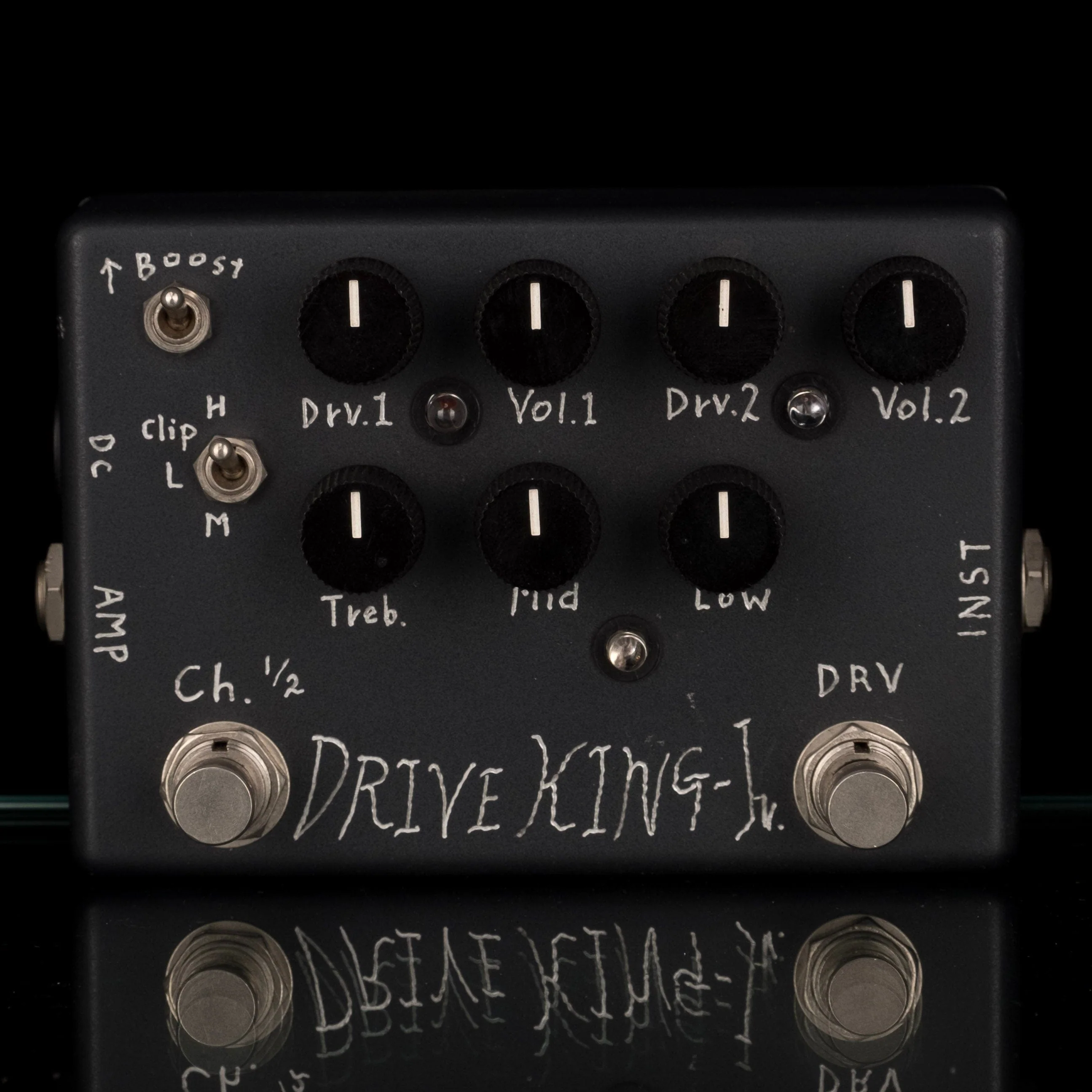 Used Shin Music Drive King Junior Ovedrive Guitar Effect Pedal With Box - Image 2