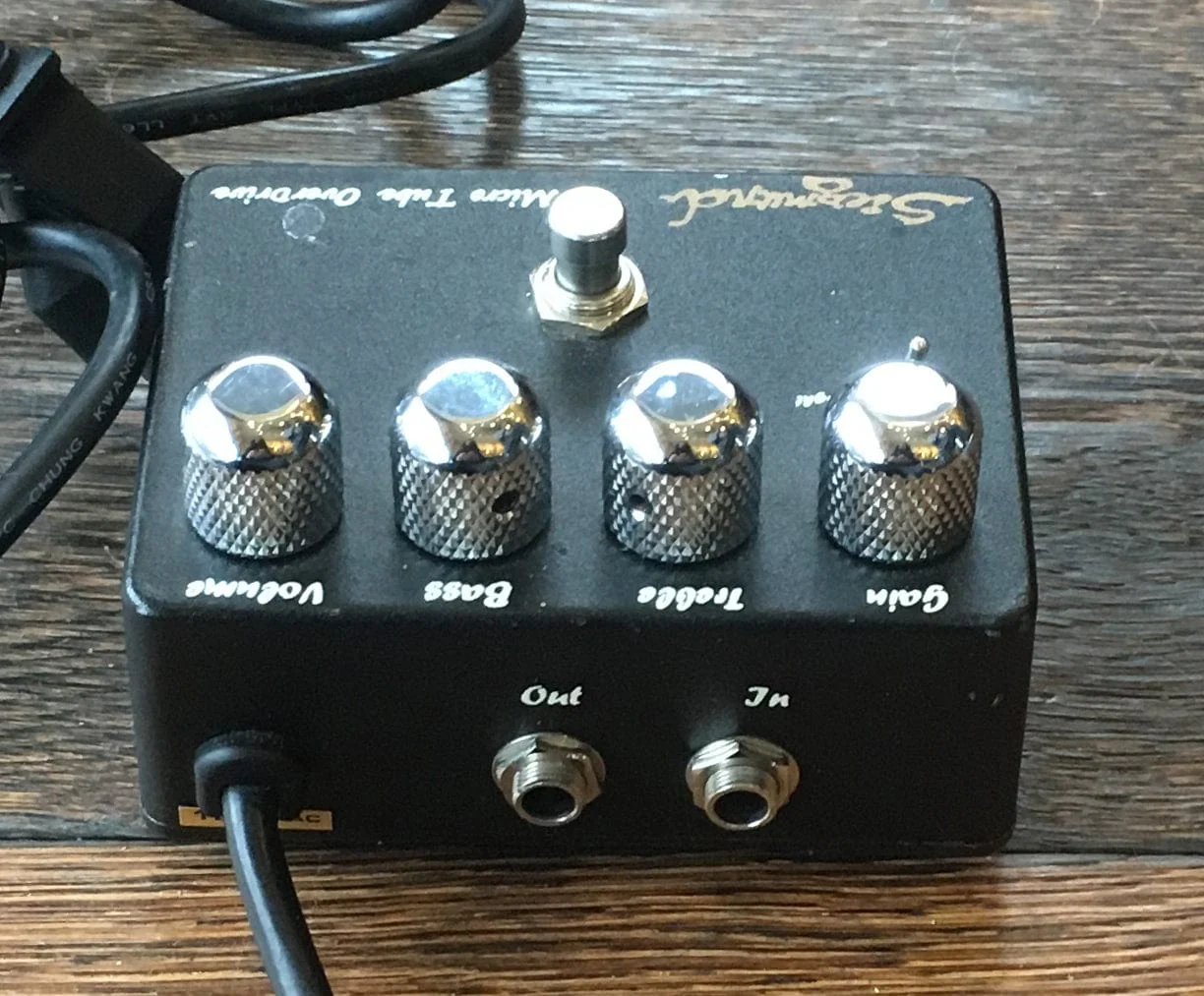 Used Siegmund Micro Tube Overdrive Guitar Effect Pedal With Box - Image 4