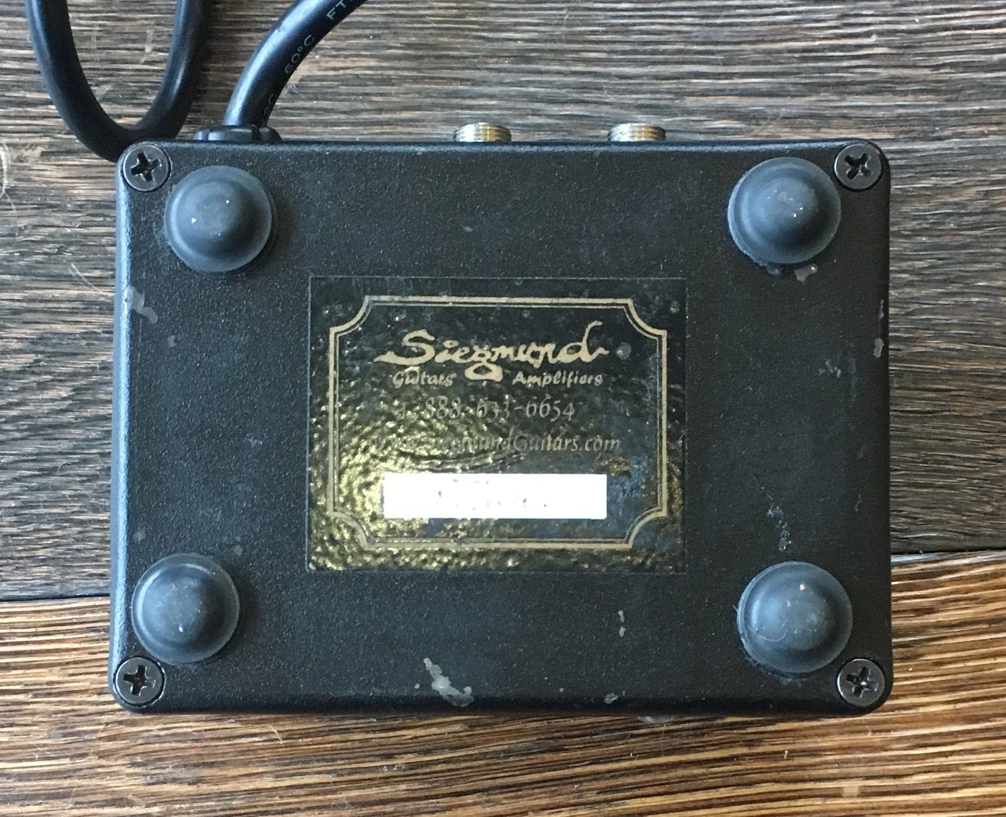 Used Siegmund Micro Tube Overdrive Guitar Effect Pedal With Box - Image 6