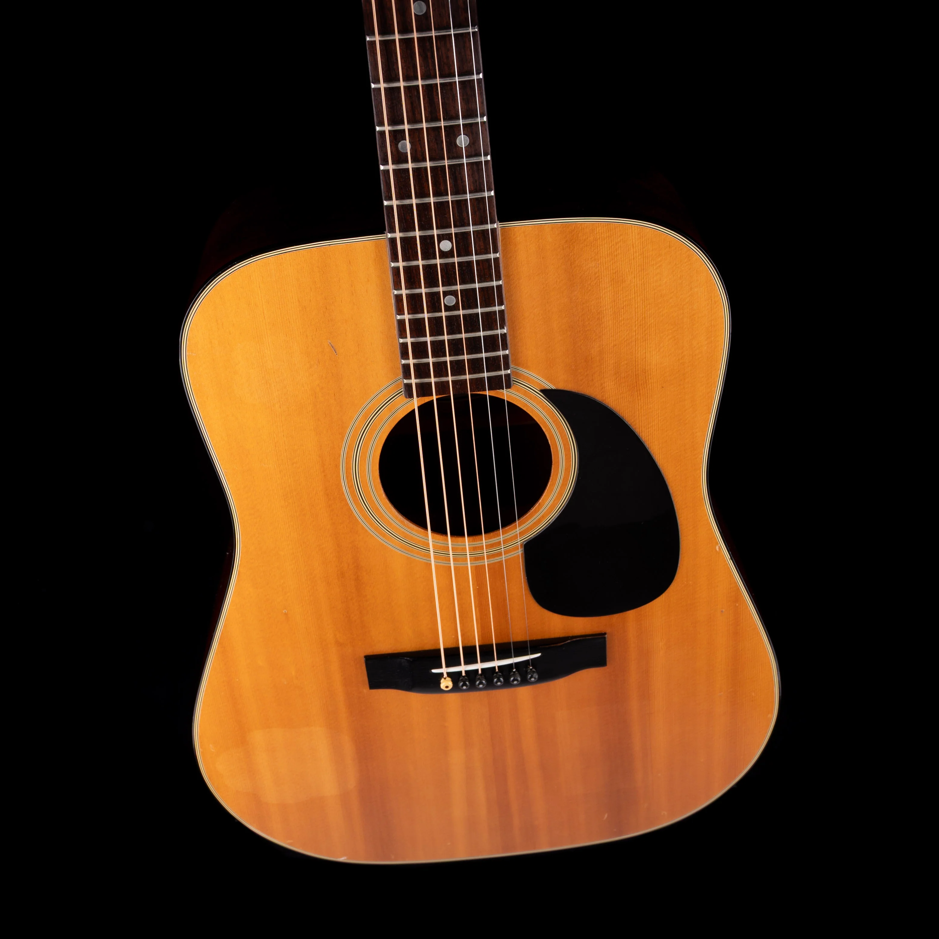 Used Sigma by Martin DM-4 Dreadnought Acoustic Natural With Gig Bag - Image 3