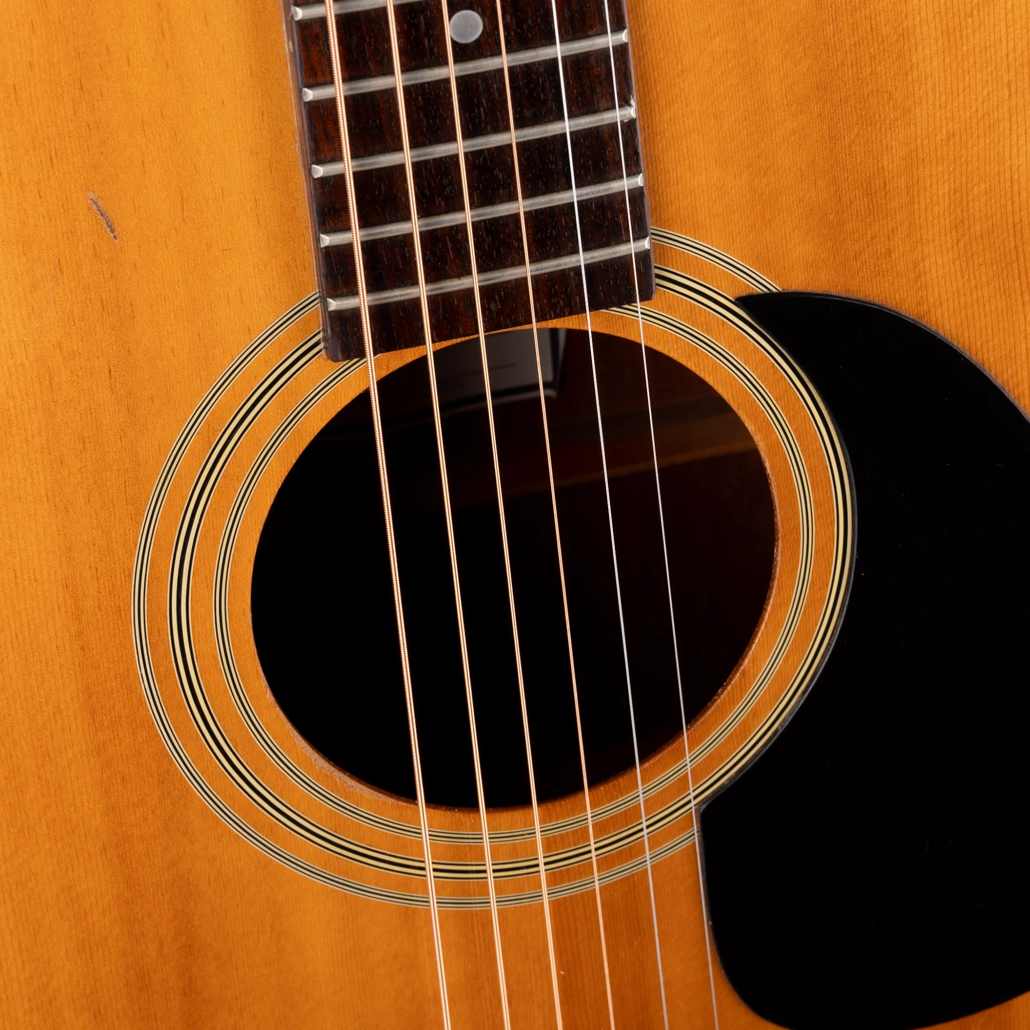 Used Sigma by Martin DM-4 Dreadnought Acoustic Natural With Gig Bag - Image 4