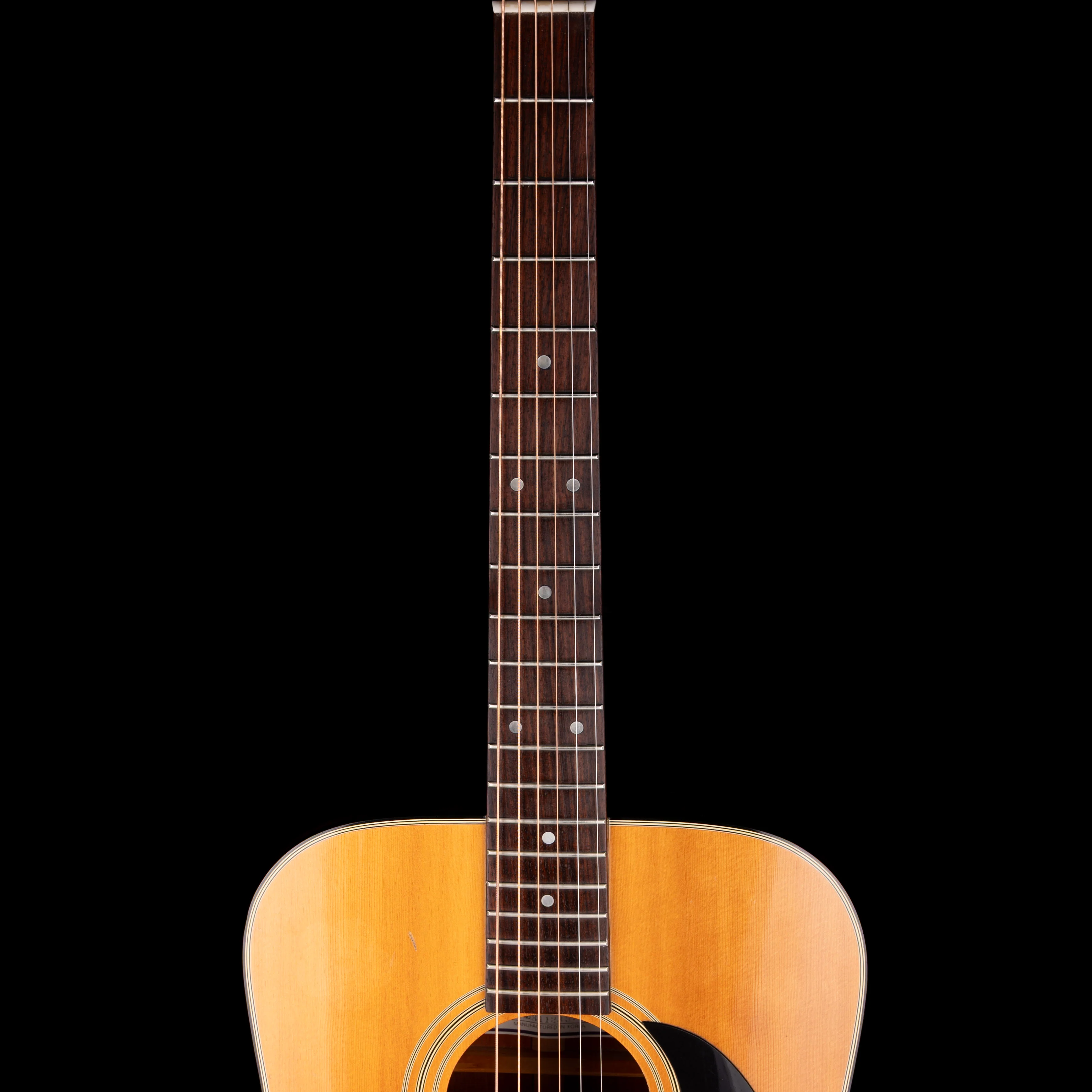Used Sigma by Martin DM-4 Dreadnought Acoustic Natural With Gig Bag - Image 8