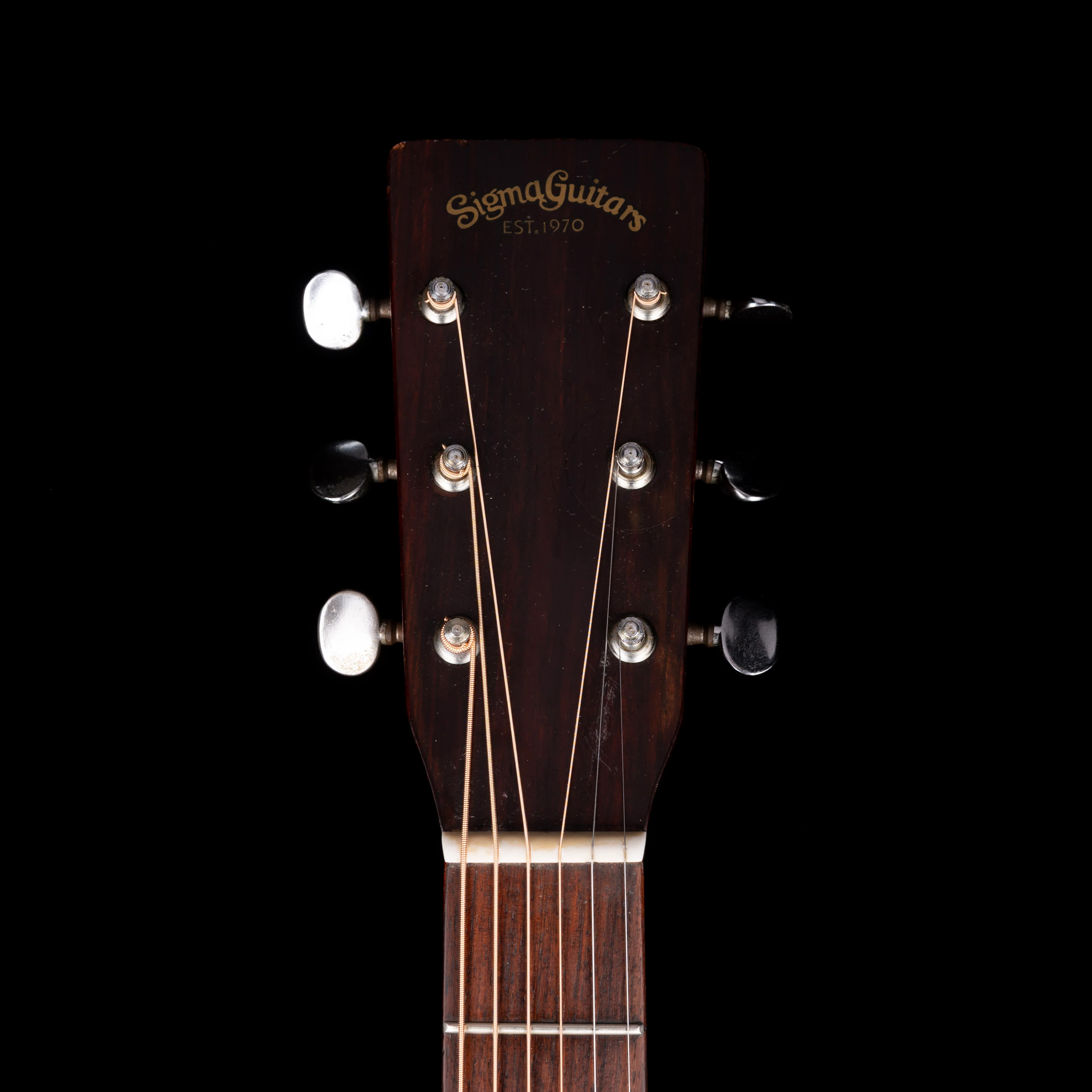 Used Sigma by Martin DM-4 Dreadnought Acoustic Natural With Gig Bag - Image 9