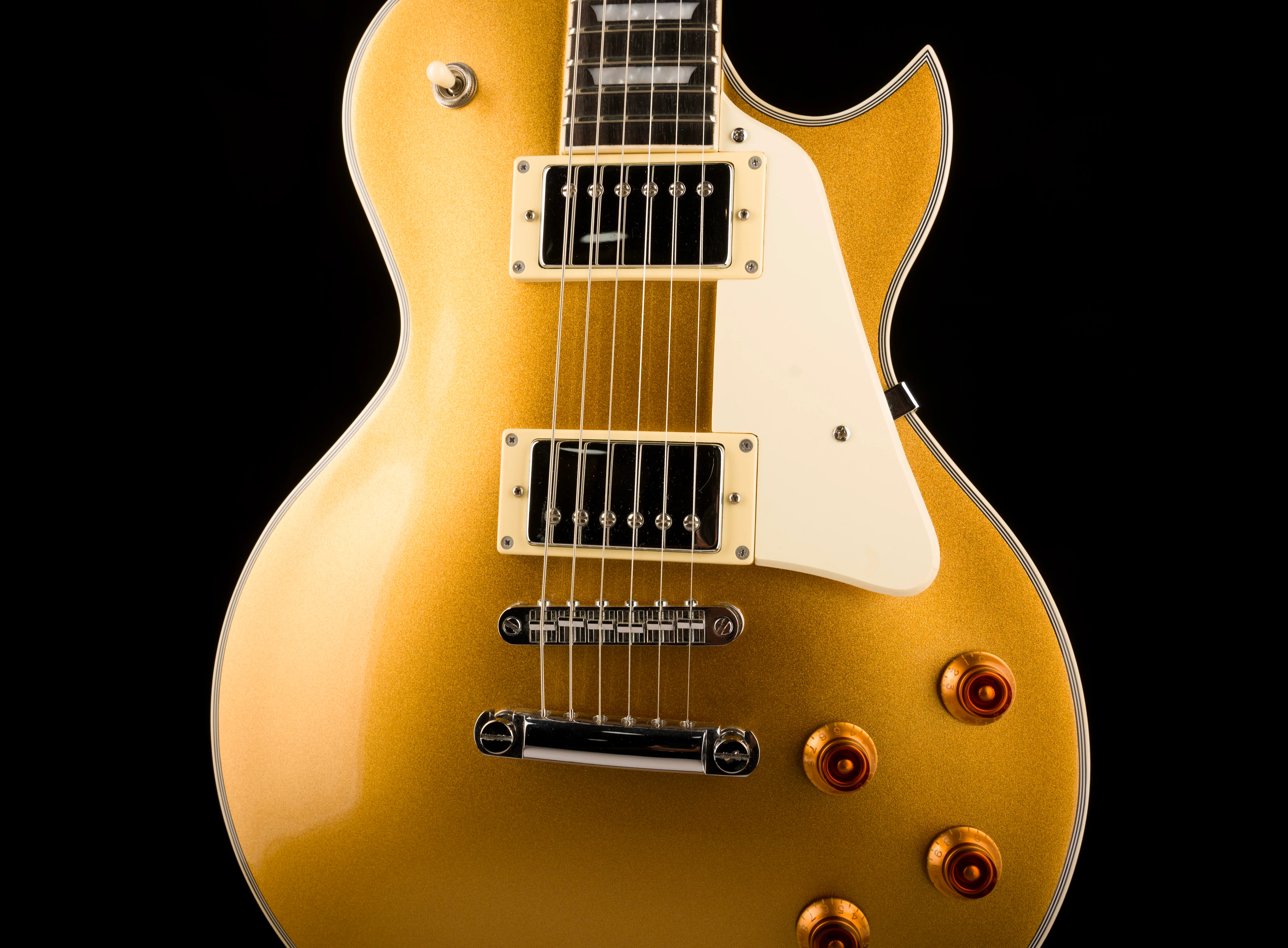 Used Sire Larry Carlton L7 Gold Top with Gig Bag - Image 6