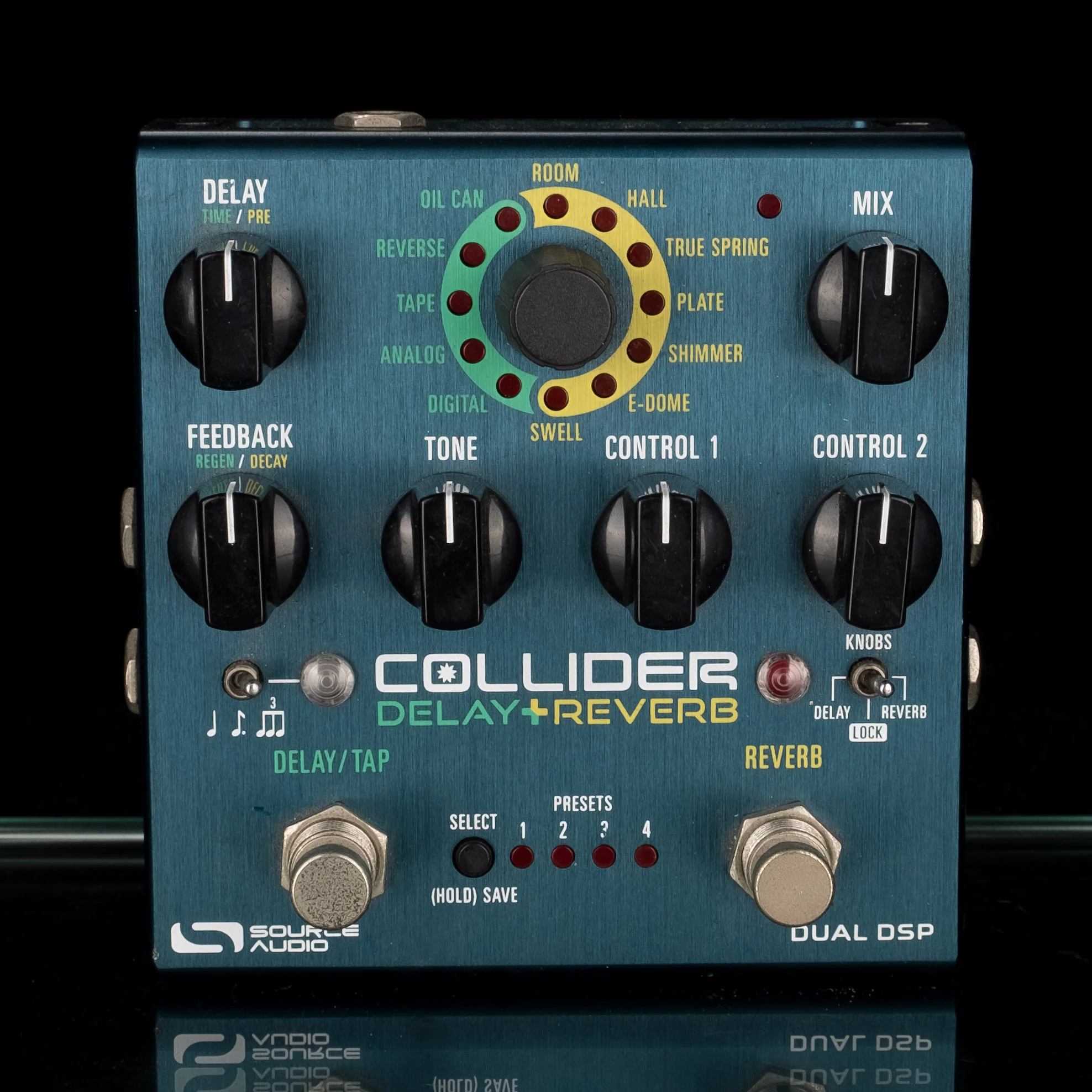 Used Source Audio Collider Delay/Reverb Pedal With Box - Image 2