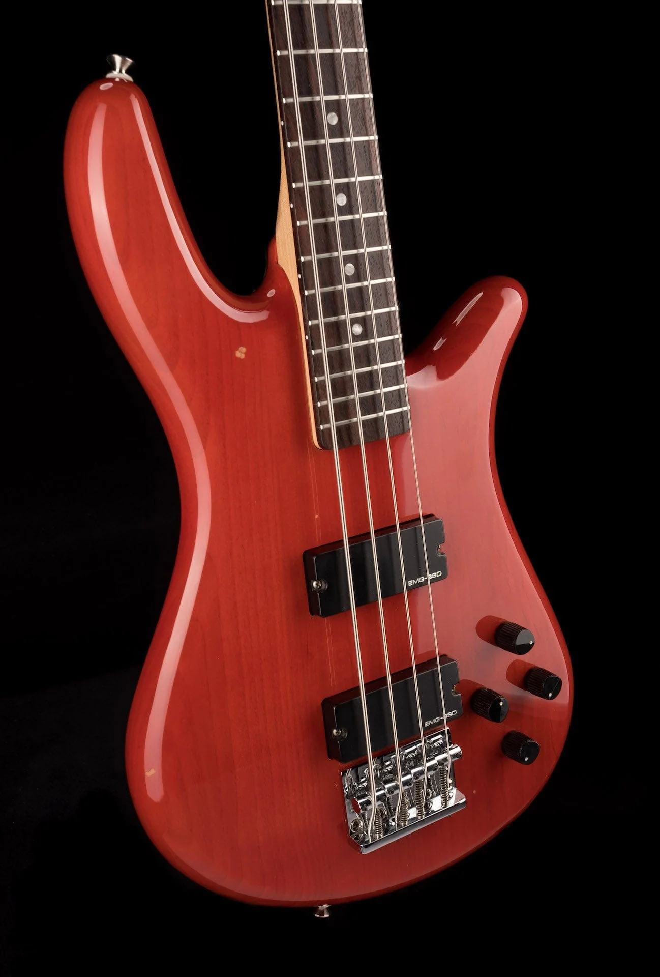 Used Spector NS-2002B Bass Trans Red with Gig Bag - Image 10
