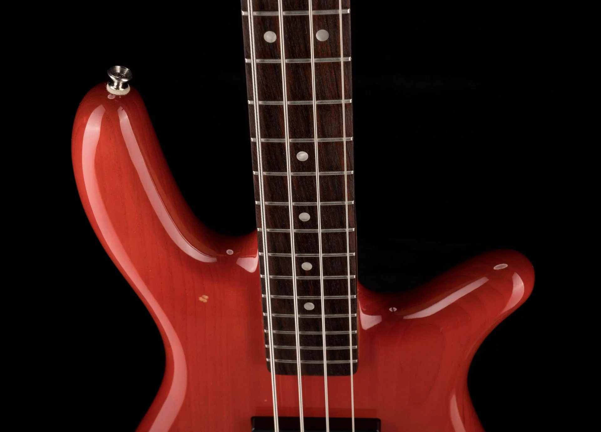 Used Spector NS-2002B Bass Trans Red with Gig Bag - Image 3