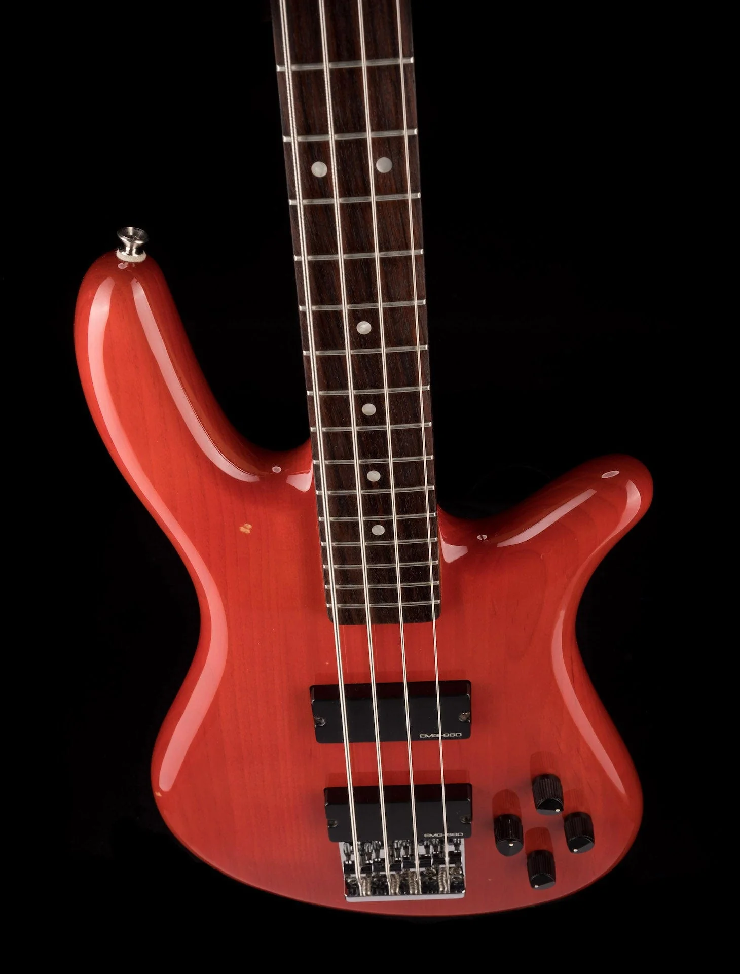 Used Spector NS-2002B Bass Trans Red with Gig Bag - Image 4