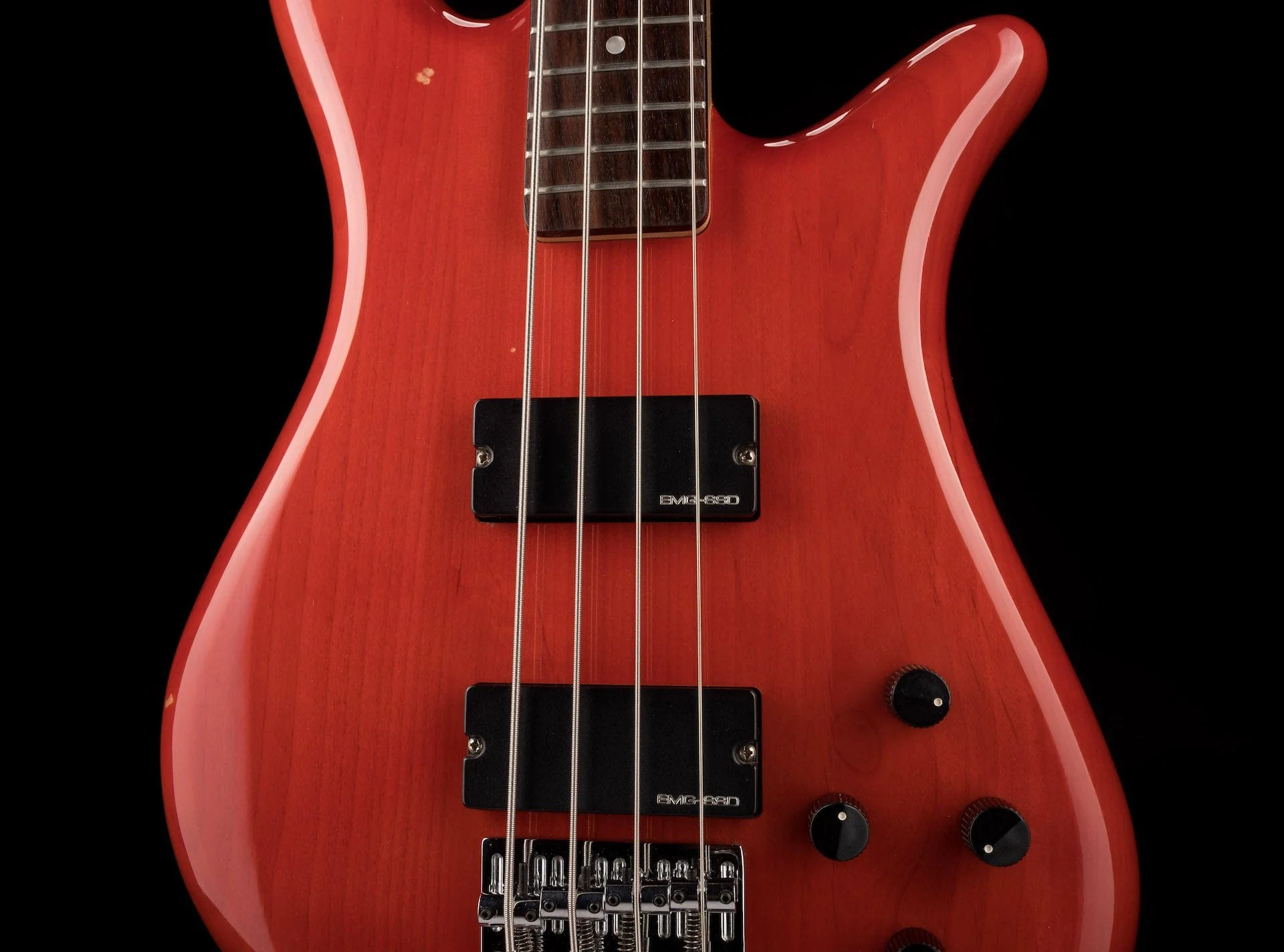 Used Spector NS-2002B Bass Trans Red with Gig Bag - Image 6