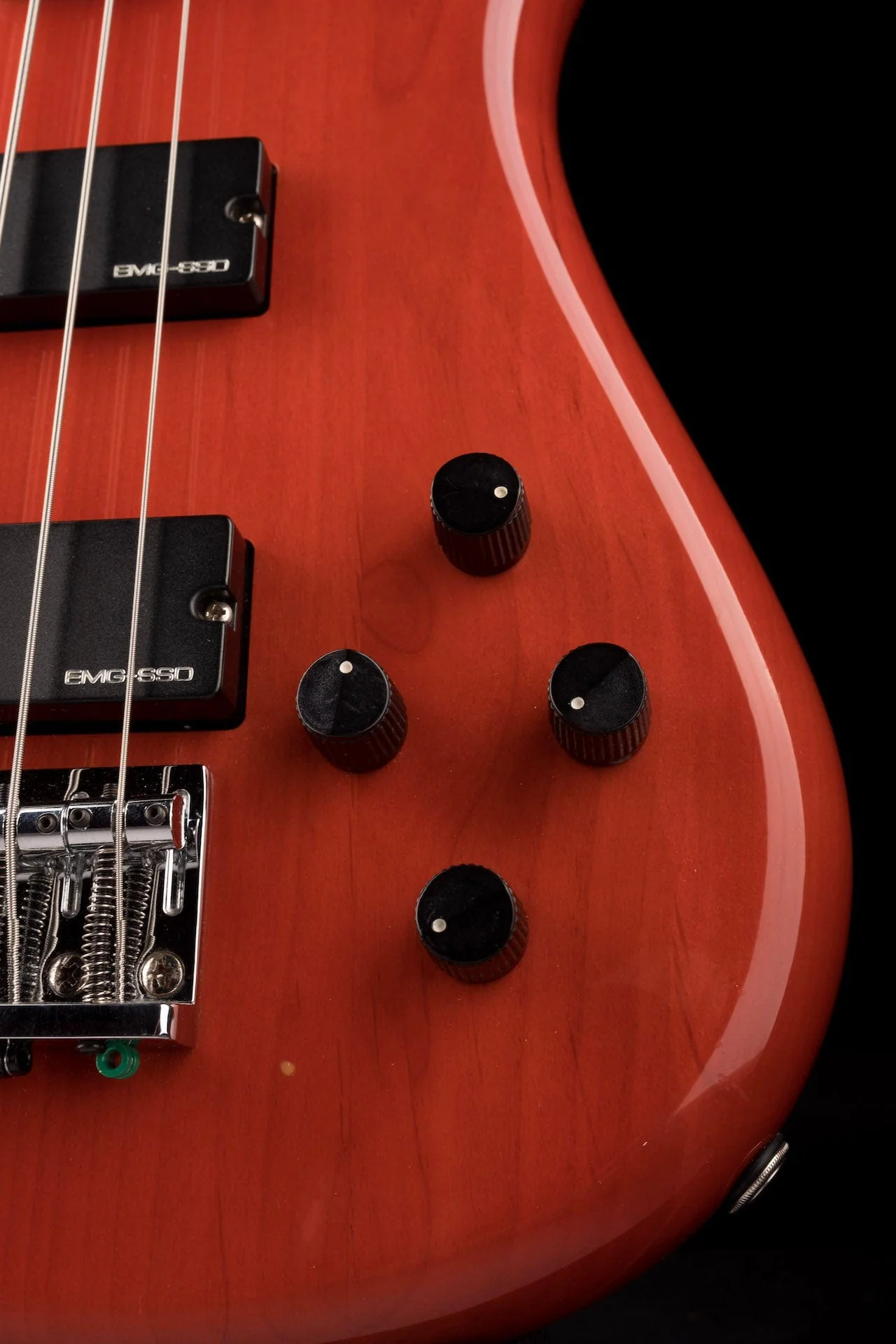 Used Spector NS-2002B Bass Trans Red with Gig Bag - Image 7